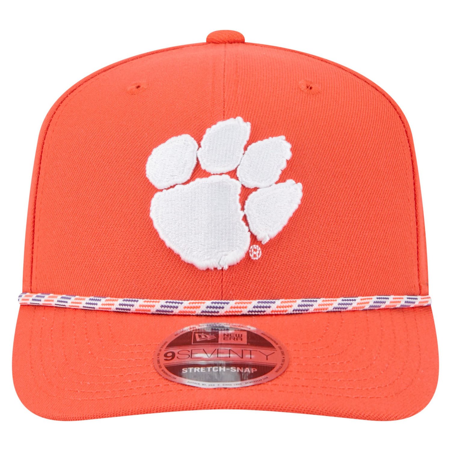 New Era Clemson Tigers Game Day Multi-Rope 9SEVENTY Stretch-Snap Hat