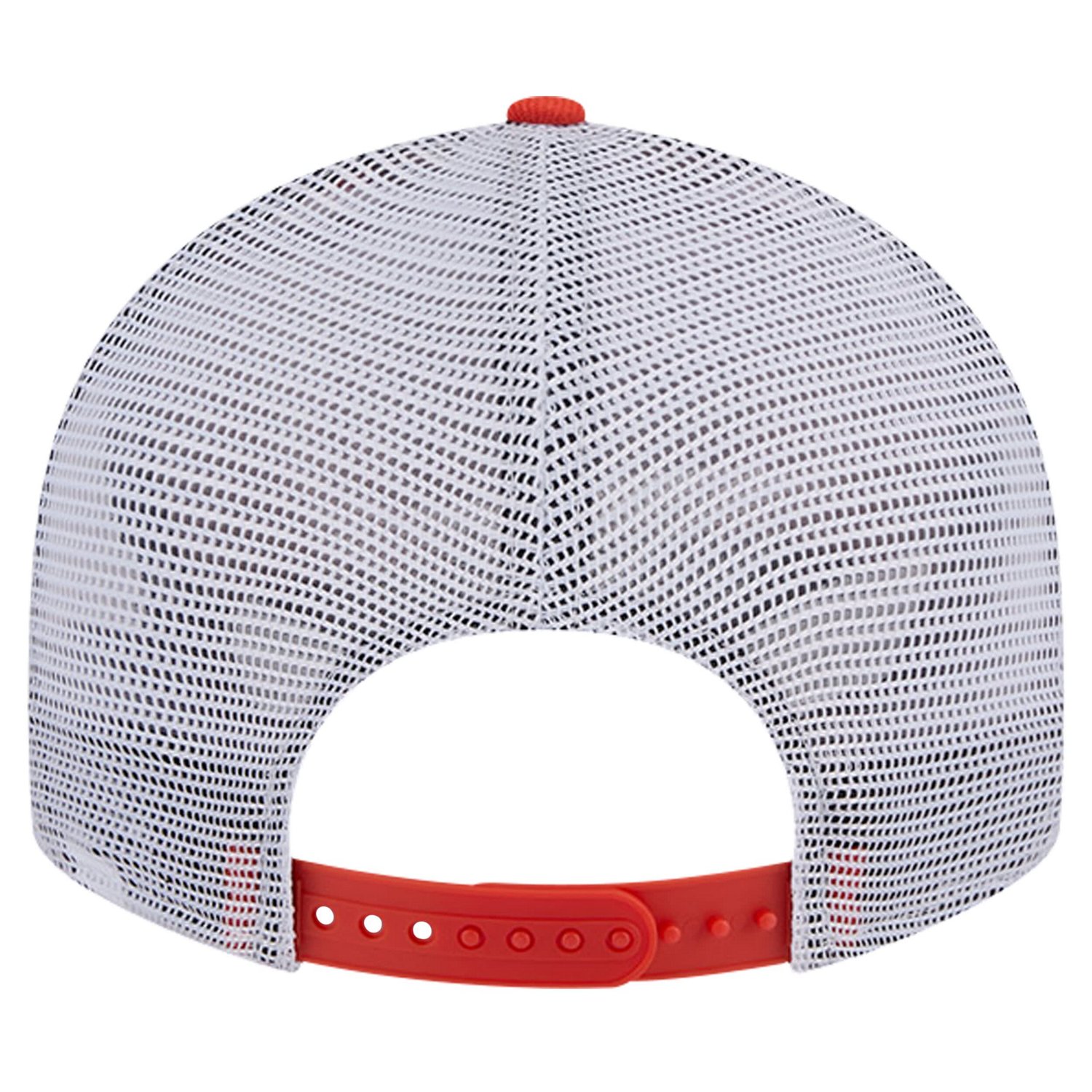 New Era Clemson Tigers Throwback Circle Patch 9FIFTY Trucker Snapback Hat - view number 4