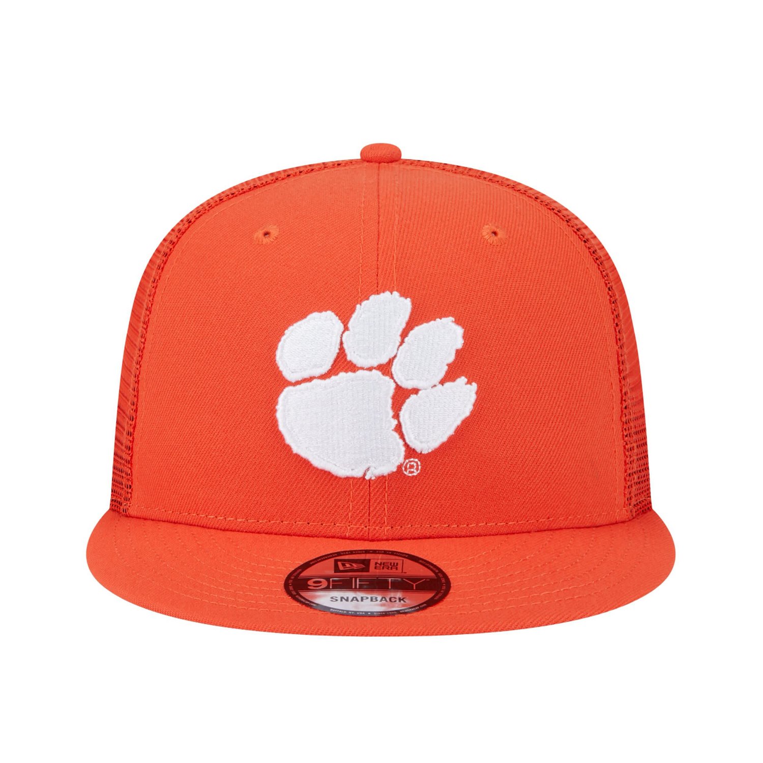 New Era Clemson Tigers Trucker 9FIFTY Snapback Hat - view number 2
