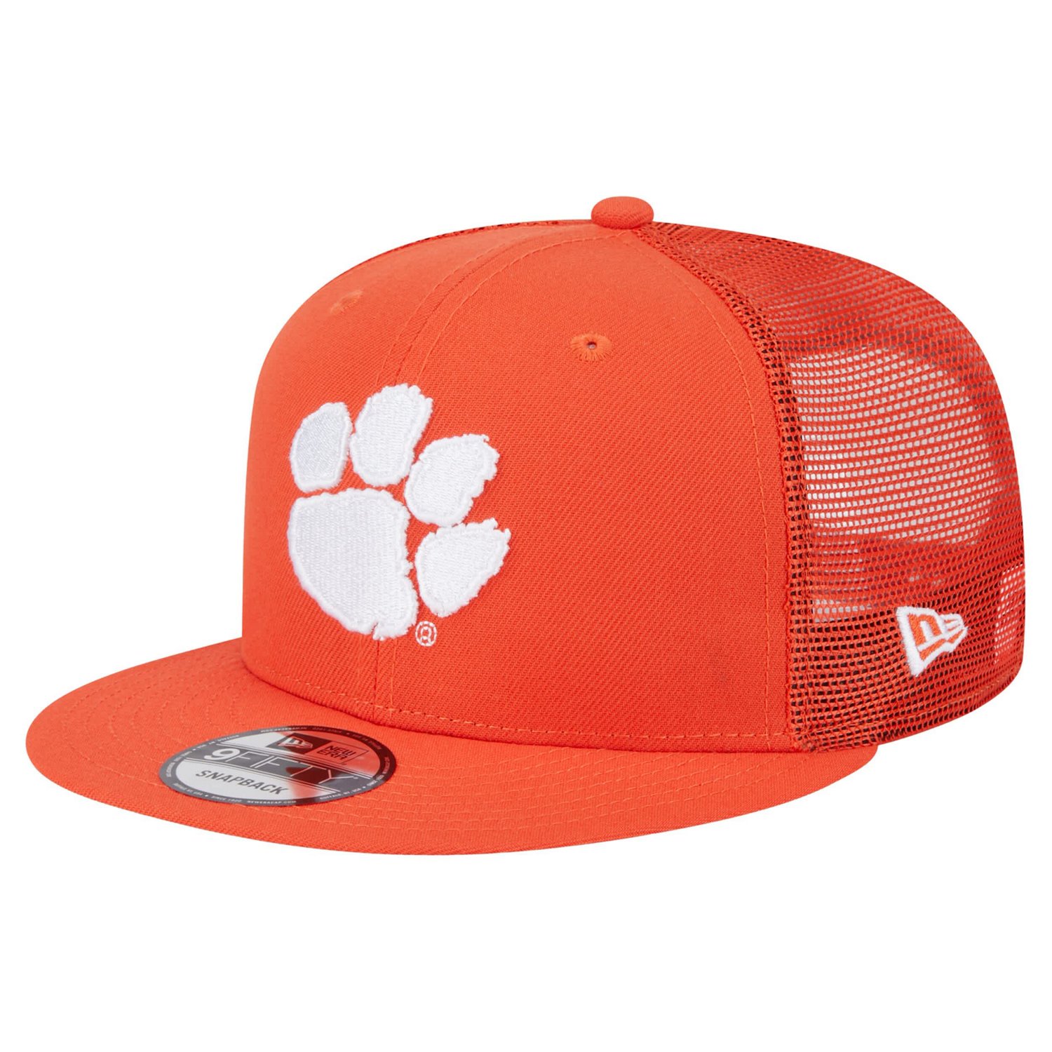 New Era Clemson Tigers Trucker 9FIFTY Snapback Hat