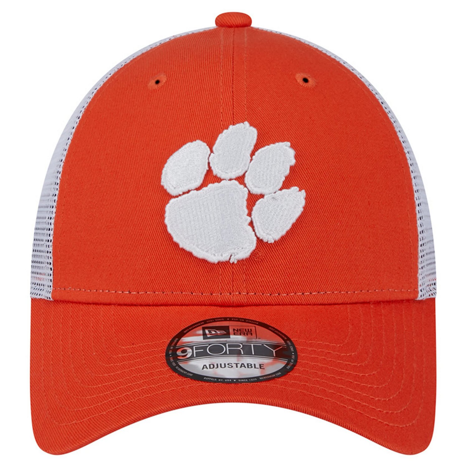 New Era Clemson Tigers Trucker 9FORTY Adjustable Hat