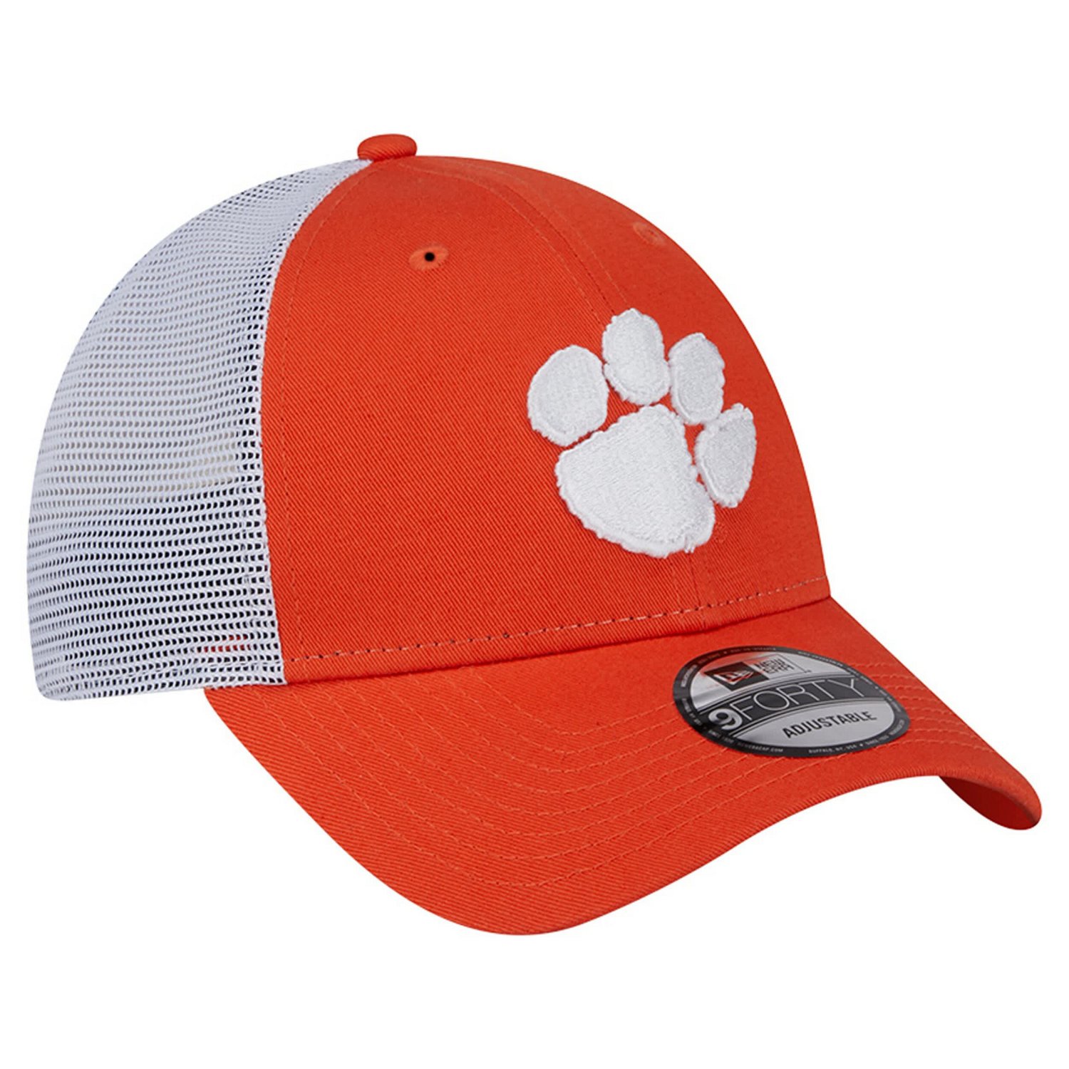 New Era Clemson Tigers Trucker 9FORTY Adjustable Hat - view number 3