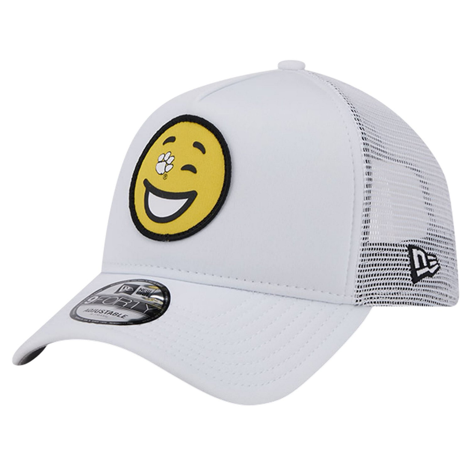 New Era Clemson Tigers Wink Foam Trucker Adjustable Hat - view number 1