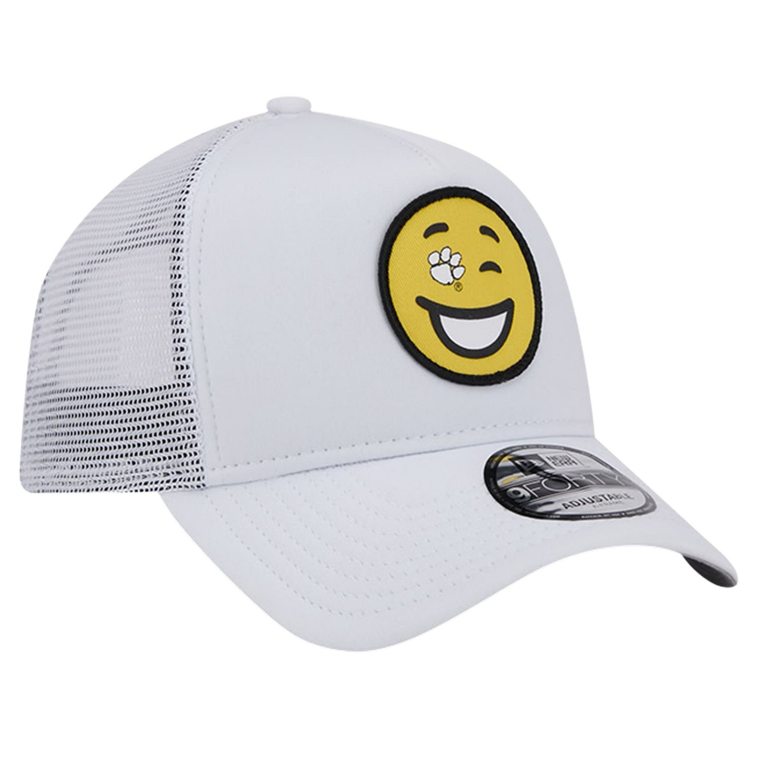 New Era Clemson Tigers Wink Foam Trucker Adjustable Hat - view number 3