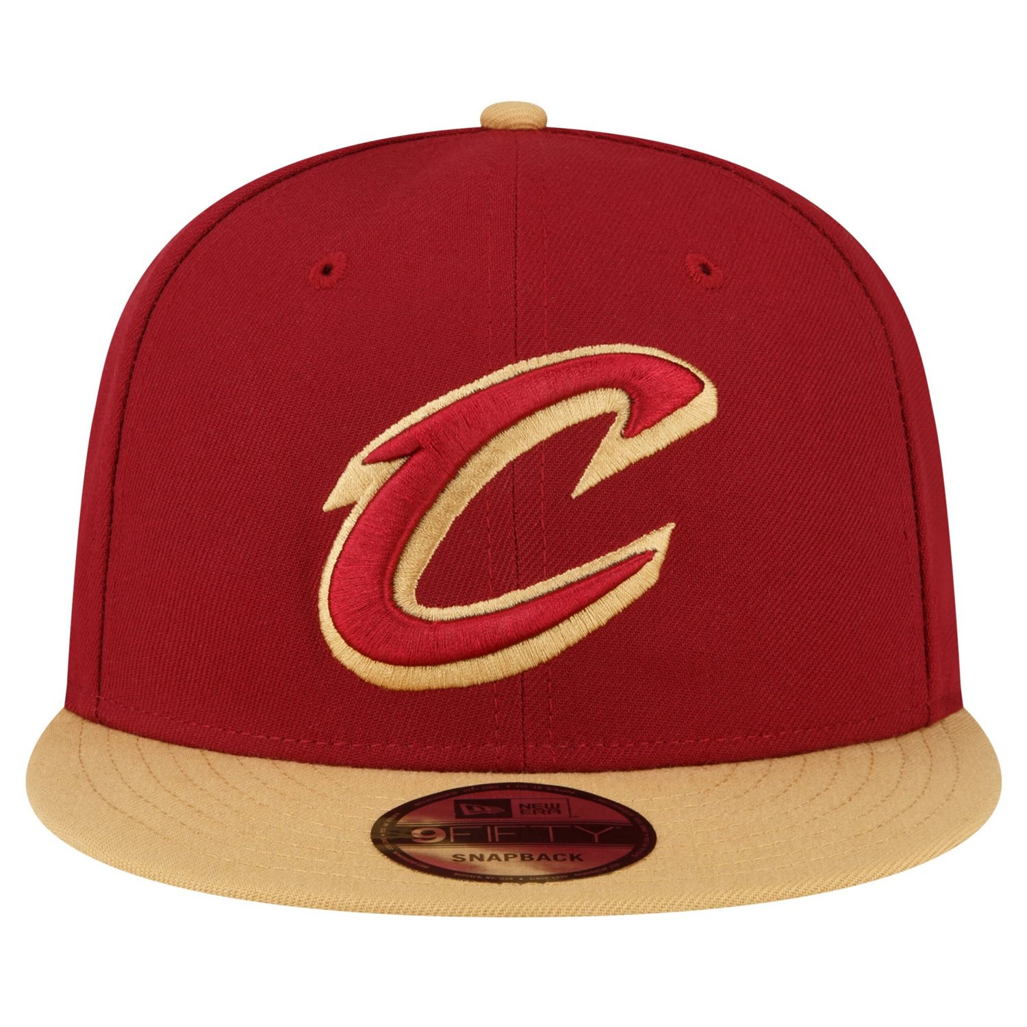 New Era Cleveland Cavaliers Official Team Color 2Tone 9FIFTY Snapback Hat                                                        - view number 2