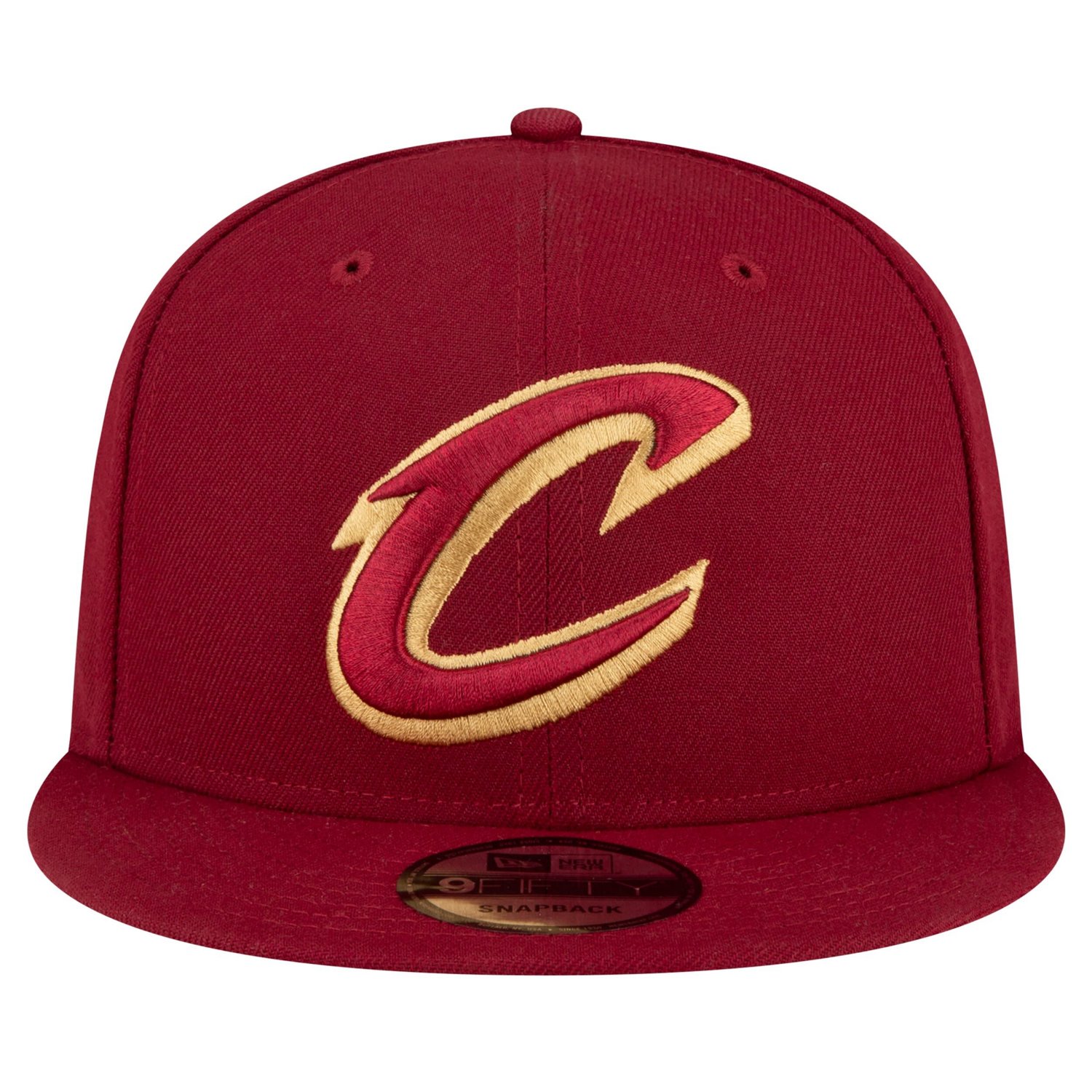 New Era Cleveland Cavaliers Official Team Color 9FIFTY Snapback Hat                                                              - view number 2