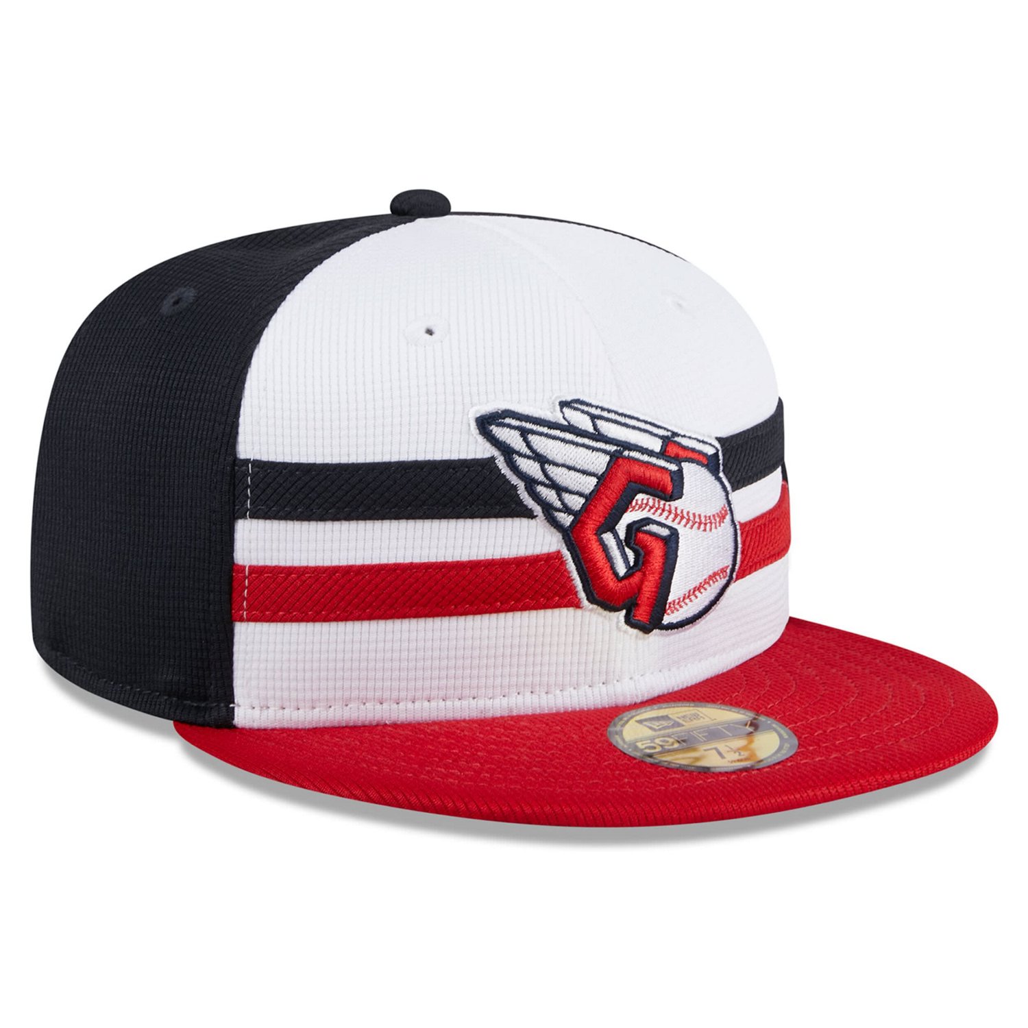 New Era Cleveland Guardians 2024 Batting Practice 59FIFTY Fitted Hat