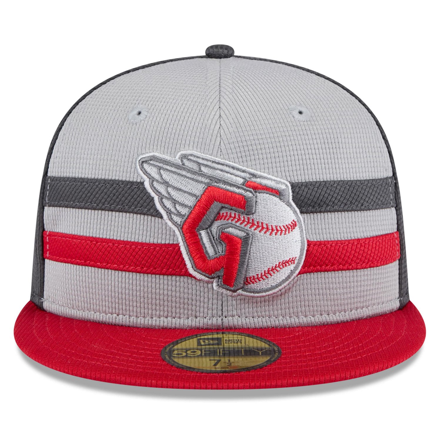 New Era Cleveland Guardians 2025 Batting Practice 59FIFTY Fitted Hat                                                             - view number 2