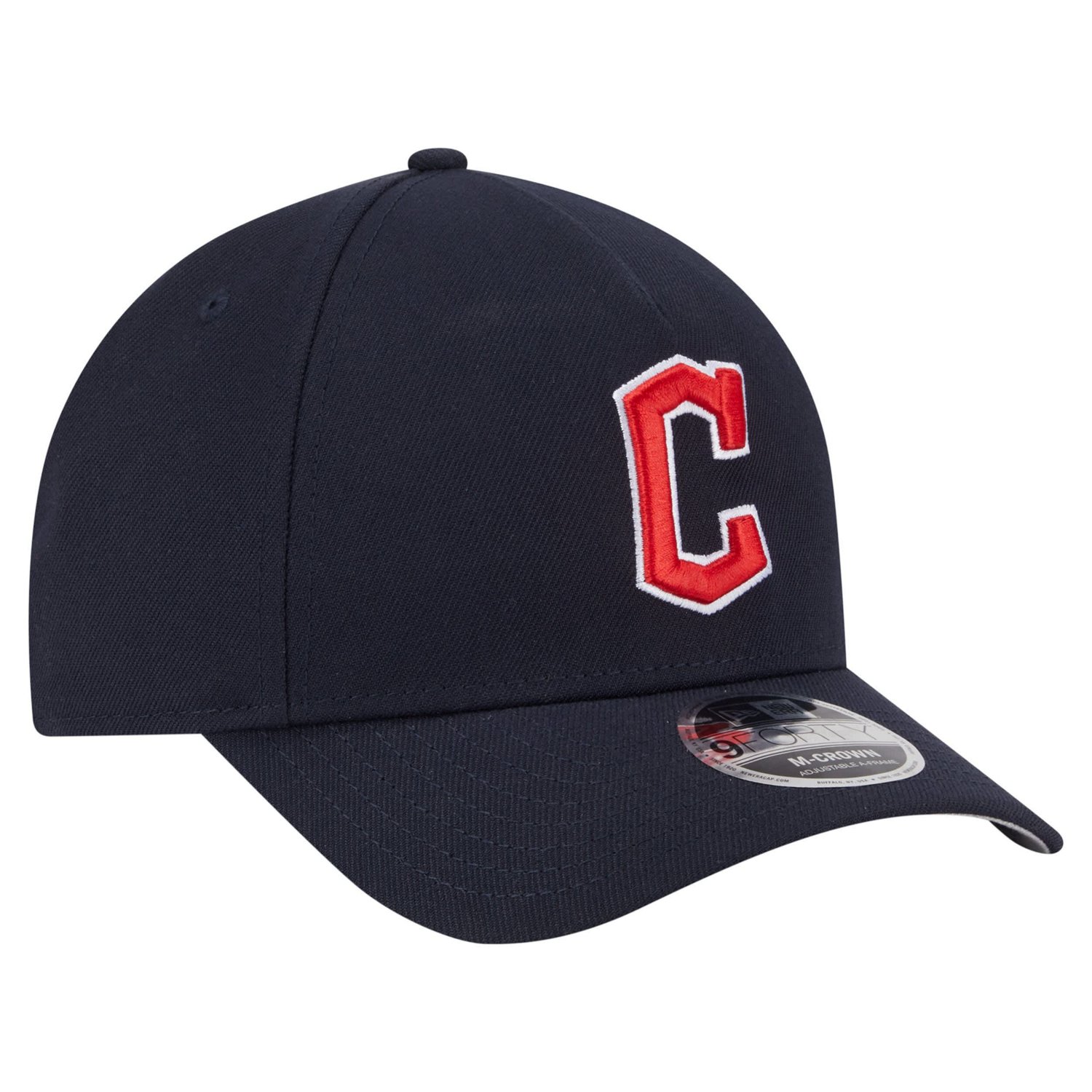 New Era Cleveland Guardians 9FORTY M-Crown Adjustable Hat                                                                        - view number 3
