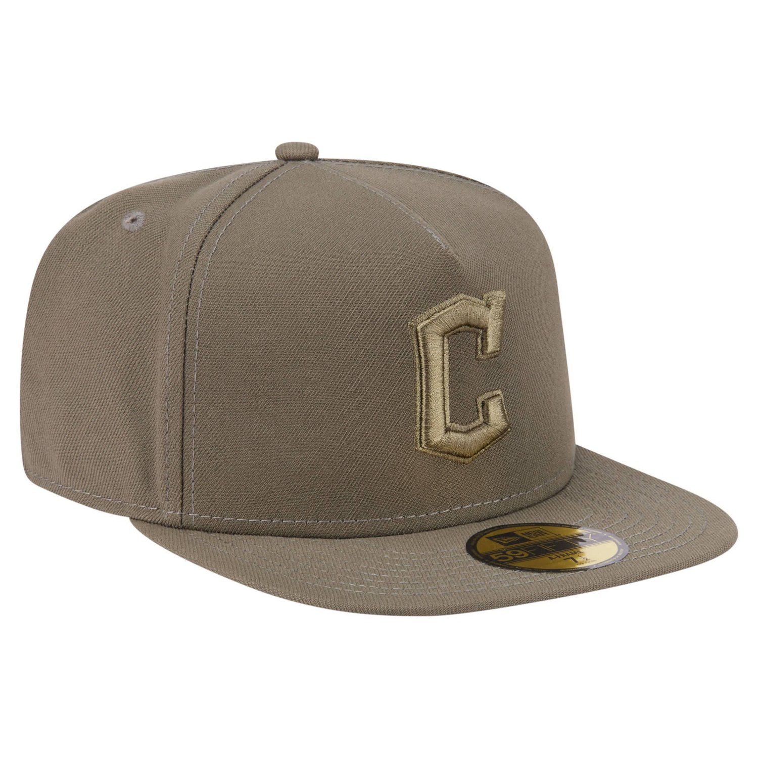 New Era Cleveland Guardians Color Pack A-Frame 59FIFTY Fitted Hat - view number 3