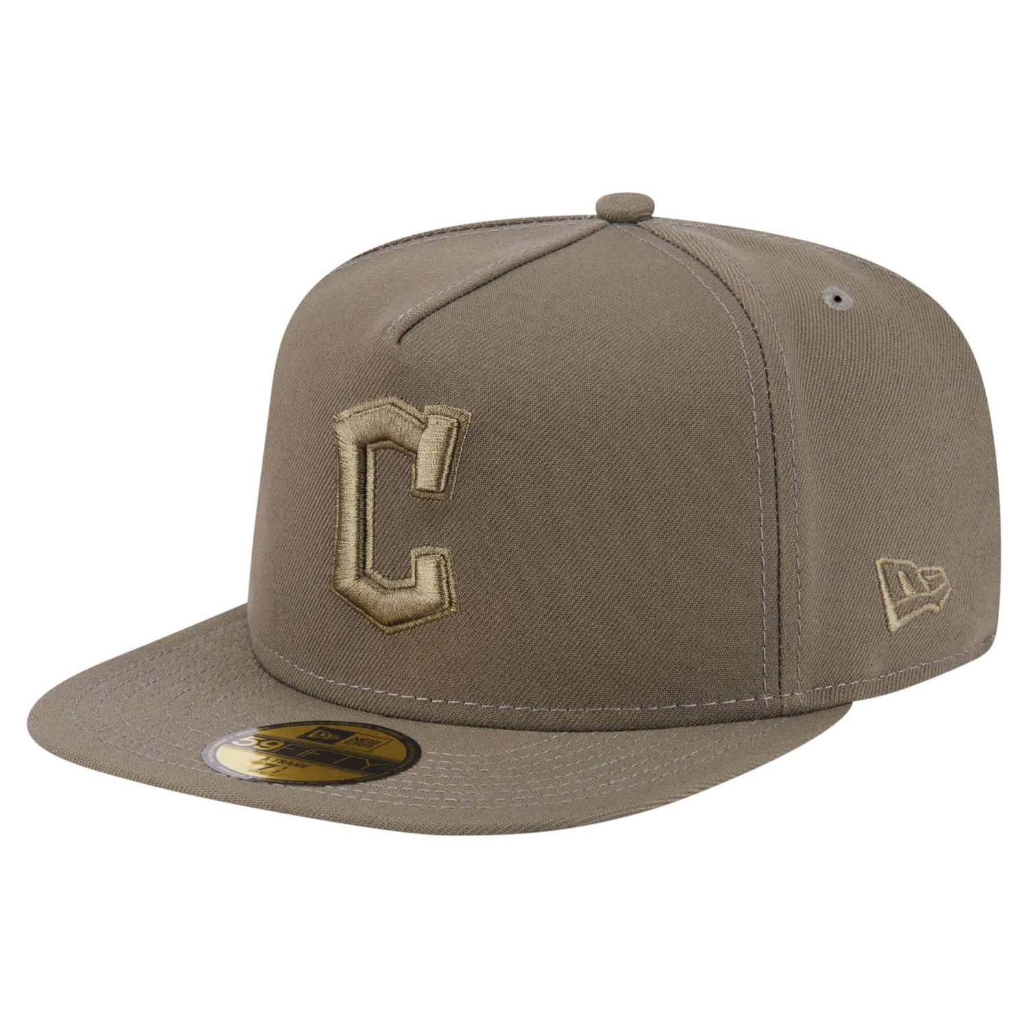 New Era Cleveland Guardians Color Pack A-Frame 59FIFTY Fitted Hat - view number 1