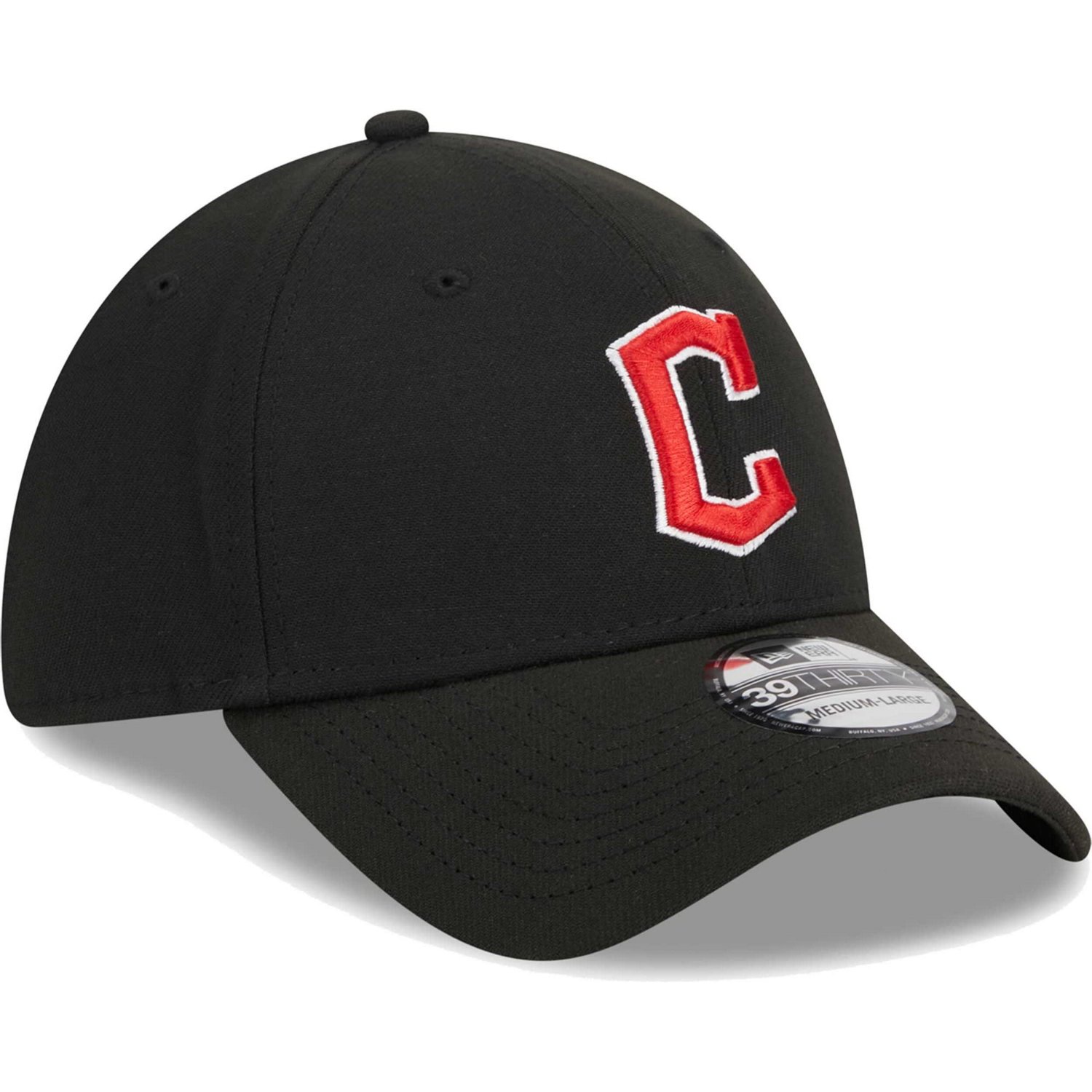 New Era Cleveland Guardians Logo 39THIRTY Flex Hat - view number 3