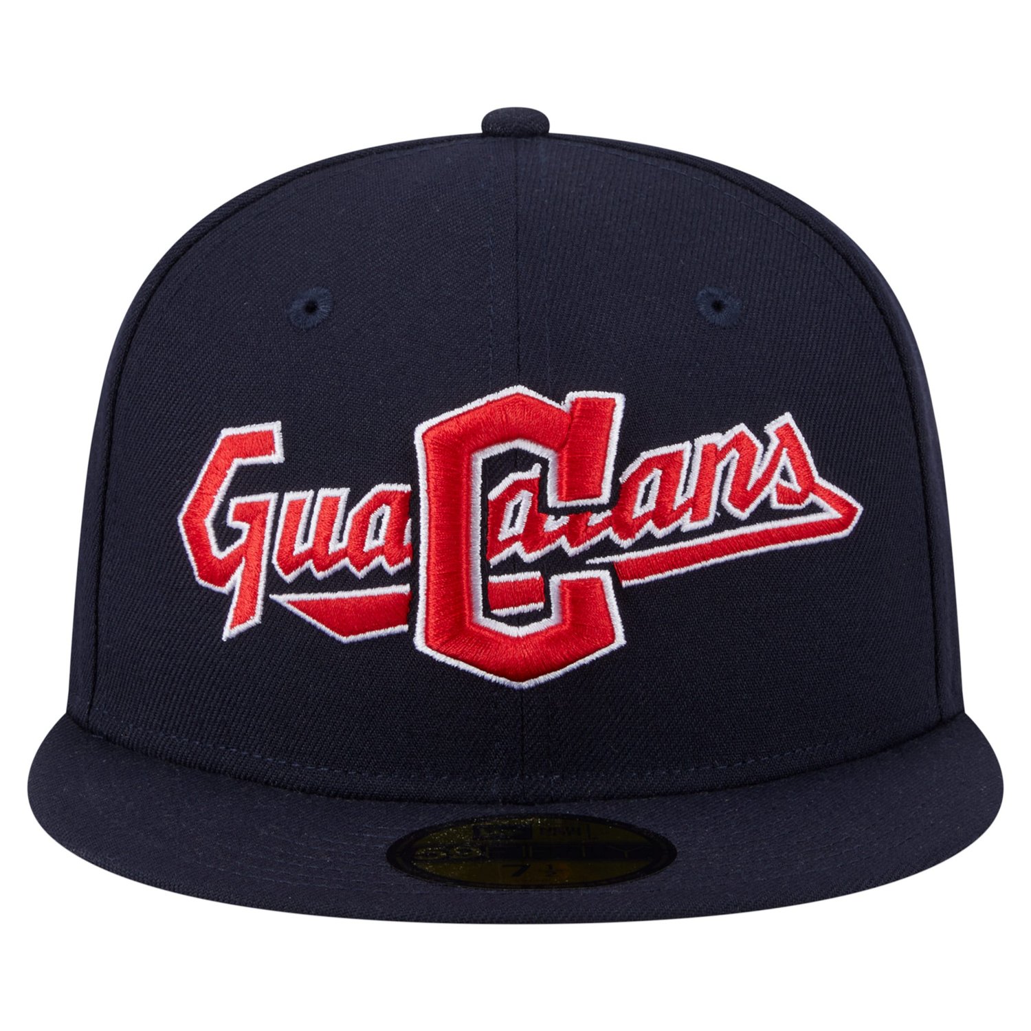 New Era Cleveland Guardians Overlap 59FIFTY Fitted Hat - view number 2