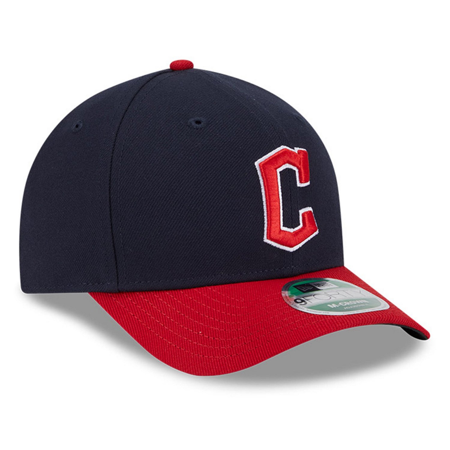 New Era Cleveland Guardians Player Replica 9FORTY Adjustable Hat - view number 3