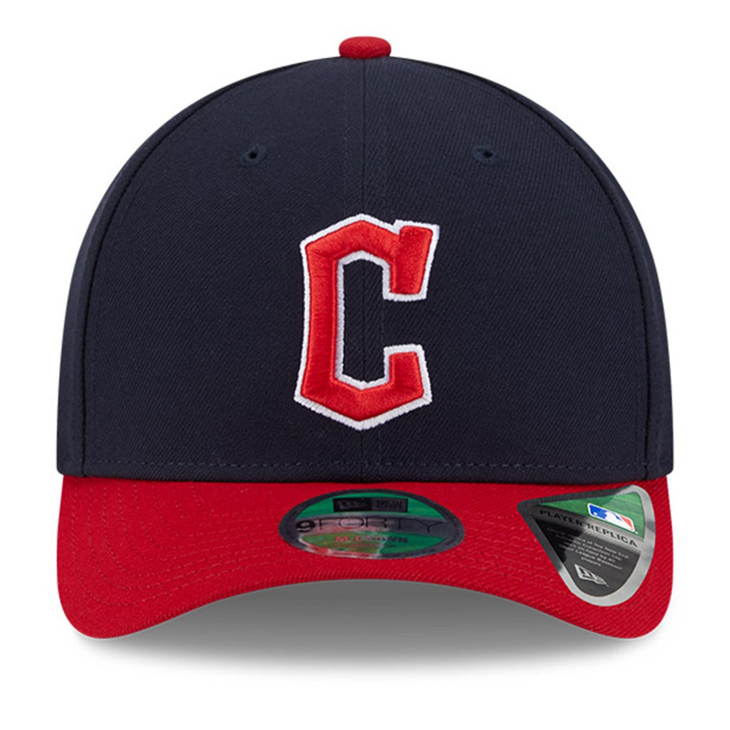 New Era Cleveland Guardians Player Replica 9FORTY Adjustable Hat - view number 2