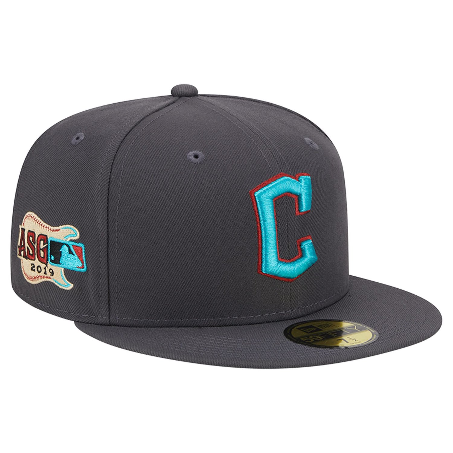 New Era Cleveland Guardians Print Undervisor 59FIFTY Fitted Hat