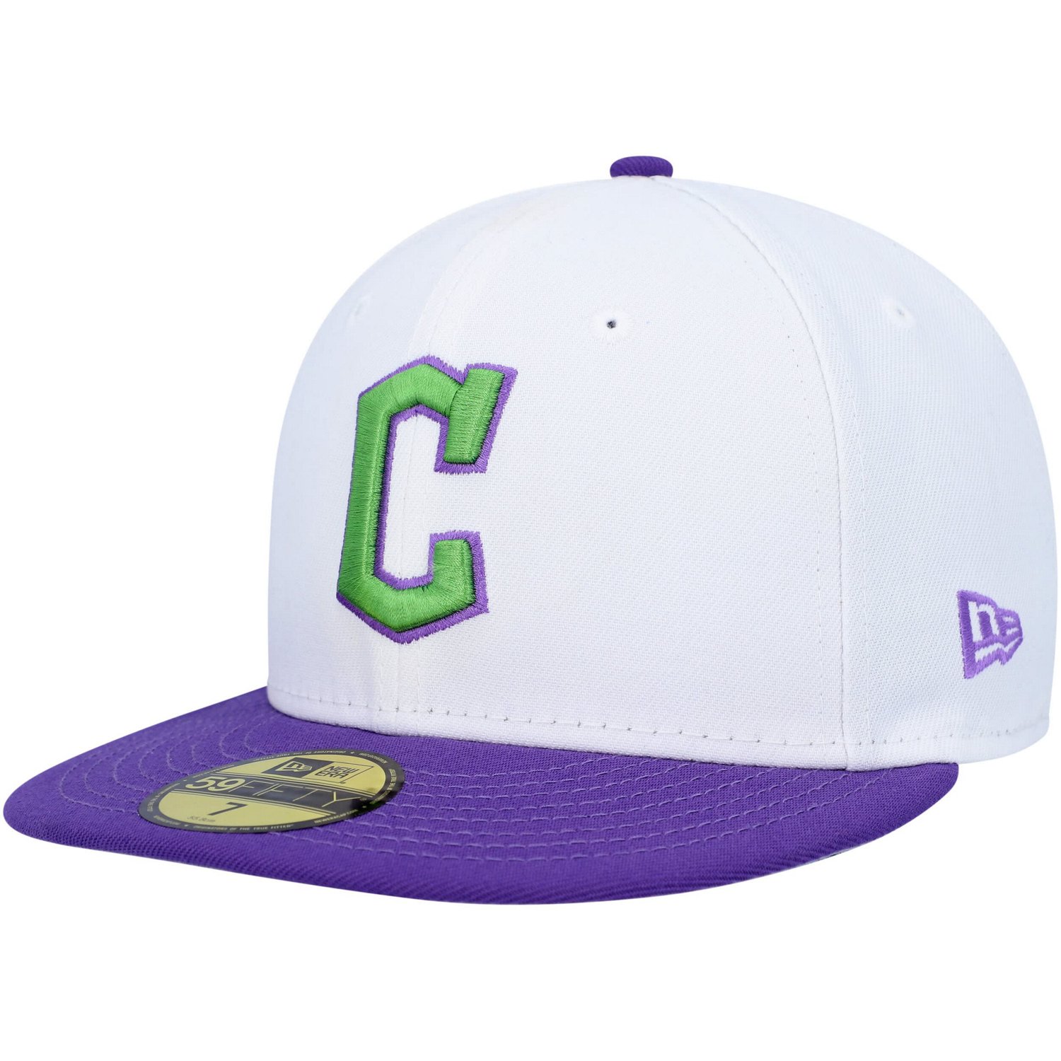 New Era Cleveland Guardians Side Patch 59FIFTY Fitted Hat                                                                        - view number 3