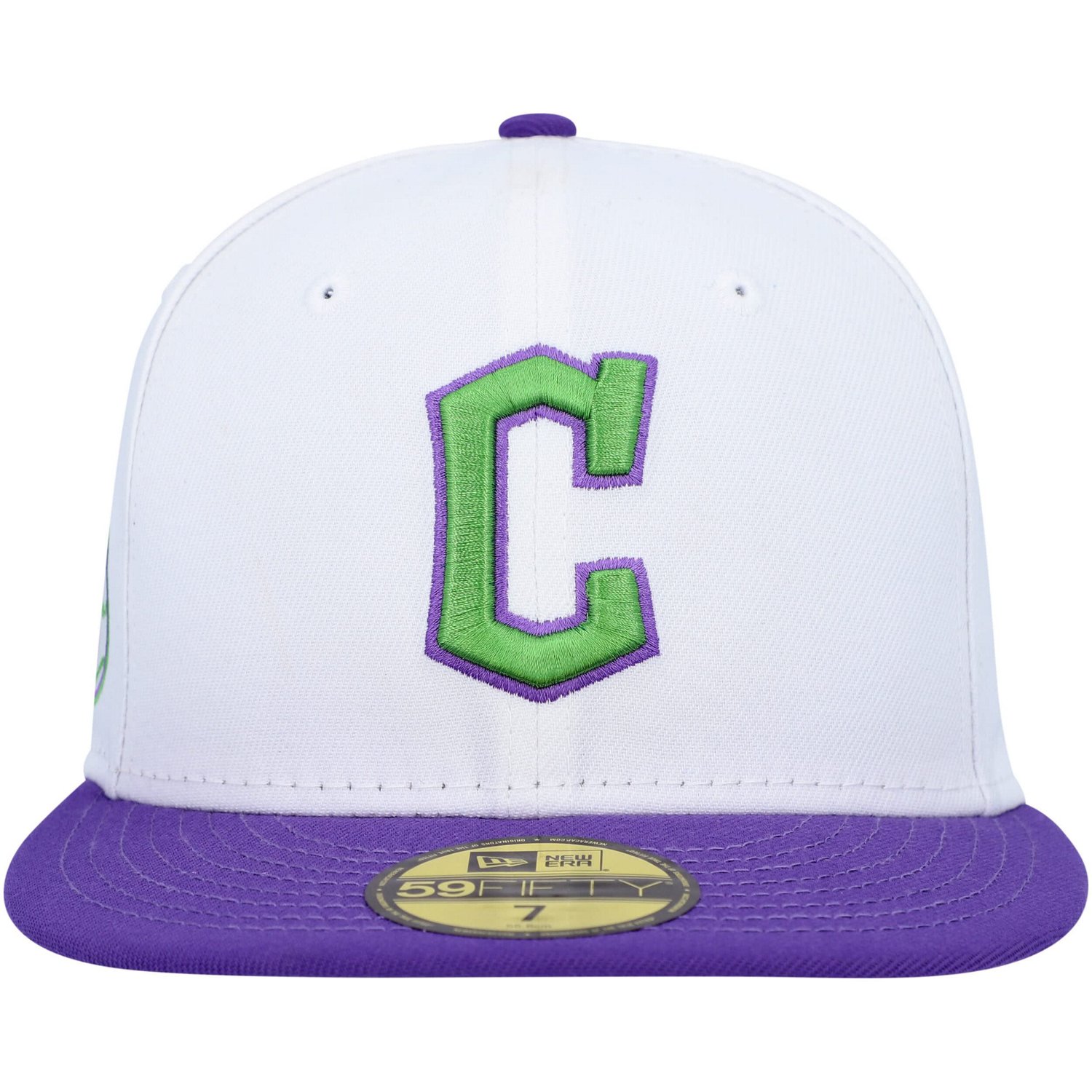 New Era Cleveland Guardians Side Patch 59FIFTY Fitted Hat                                                                        - view number 2