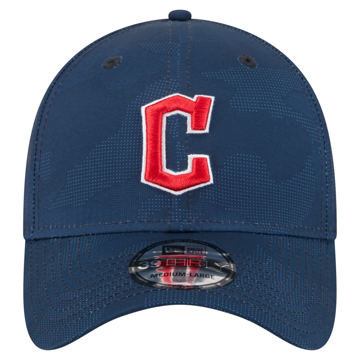 New Era Cleveland Guardians Tonal Camo 39THIRTY Flex Hat - view number 2