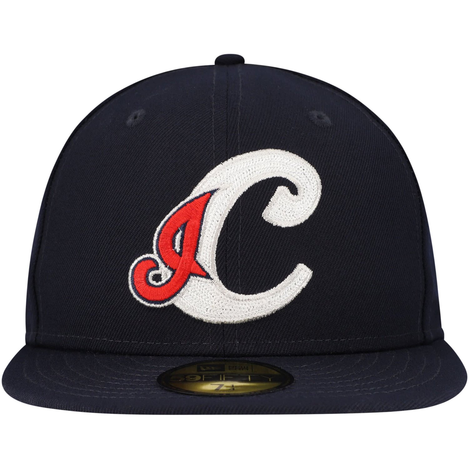 New Era Cleveland Indians Cooperstown Collection Duo Logo 20 59FIFTY Fitted Hat - view number 2