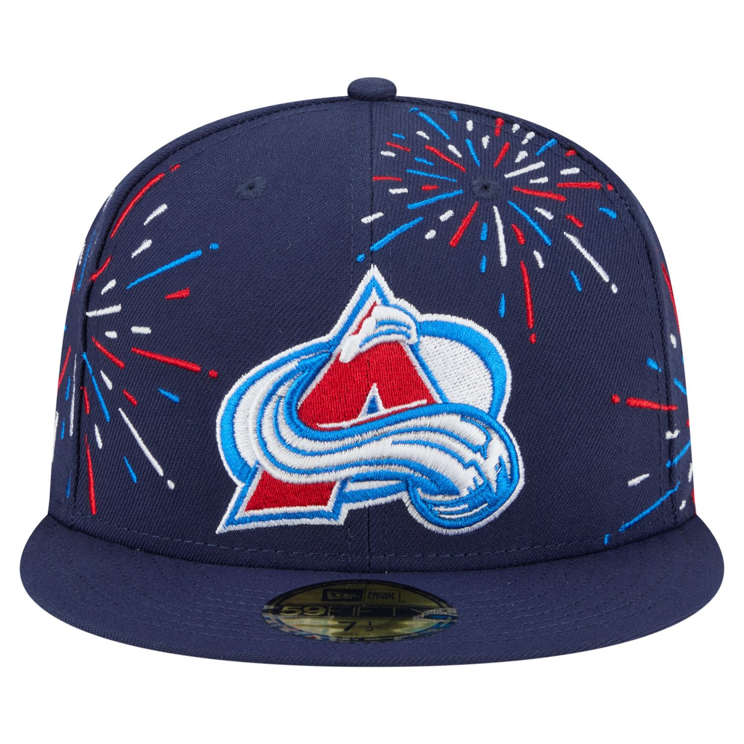 New Era Colorado Avalanche Americana Fireworks 59FIFTY Fitted Hat - view number 2