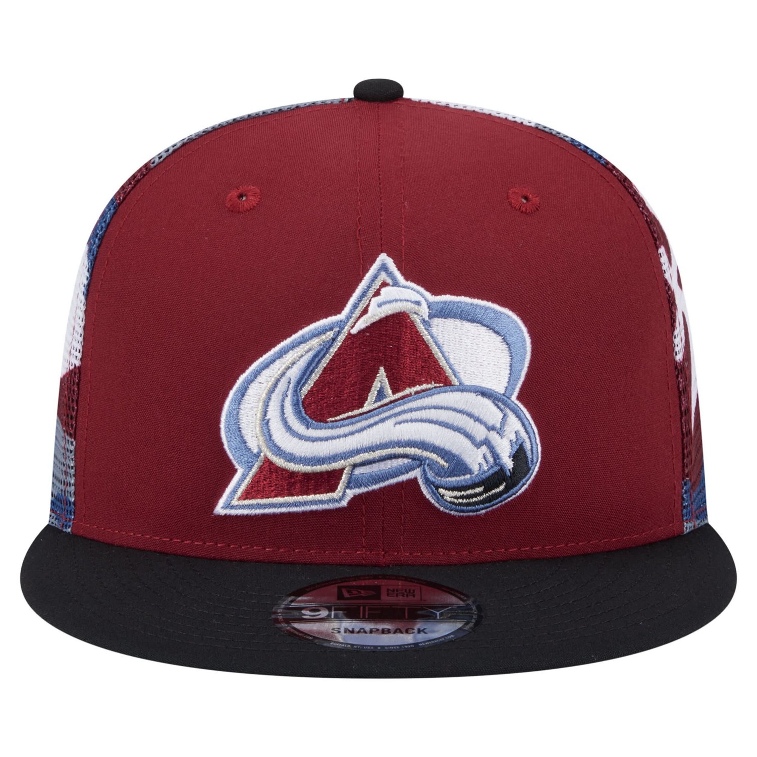 New Era Colorado Avalanche Camo Meshback 9FIFTY Snapback Hat - view number 2