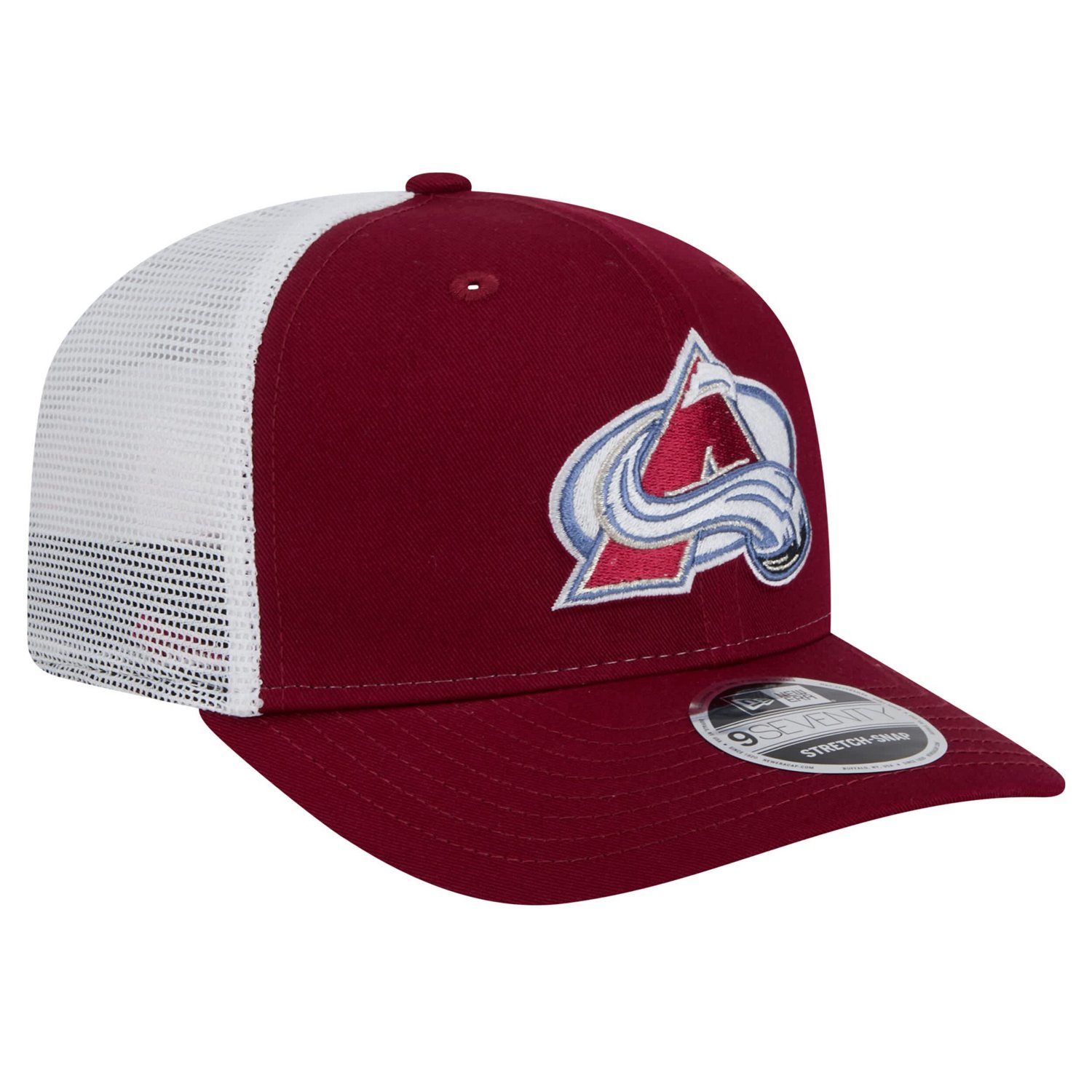 New Era Colorado Avalanche Core Trucker 9SEVENTY Stretch-Snap Hat                                                                - view number 3