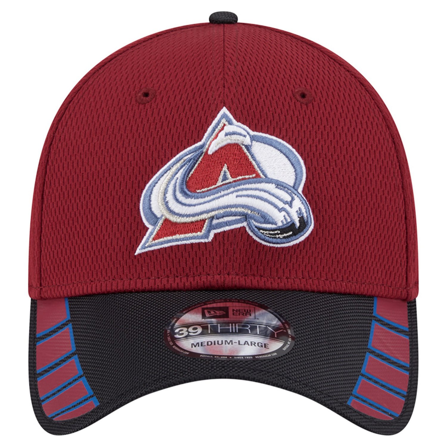 New Era Colorado Avalanche Visor Hit 39THIRTY Flex Hat - view number 2