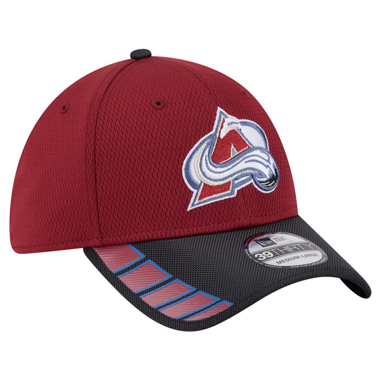 New Era Colorado Avalanche Visor Hit 39THIRTY Flex Hat - view number 3