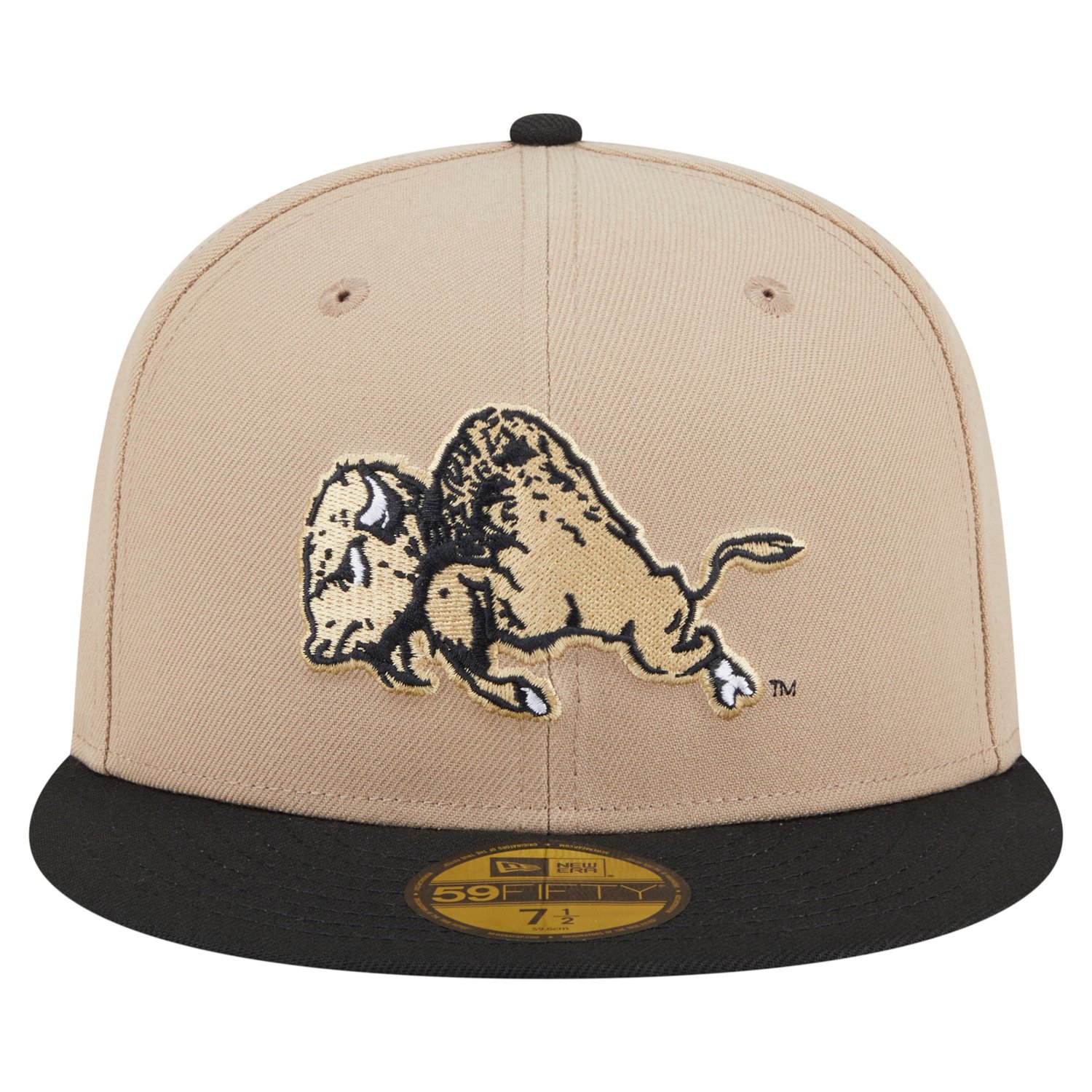 New Era Colorado Buffaloes Throwback Two-Tone 59FIFTY Fitted Hat - view number 2
