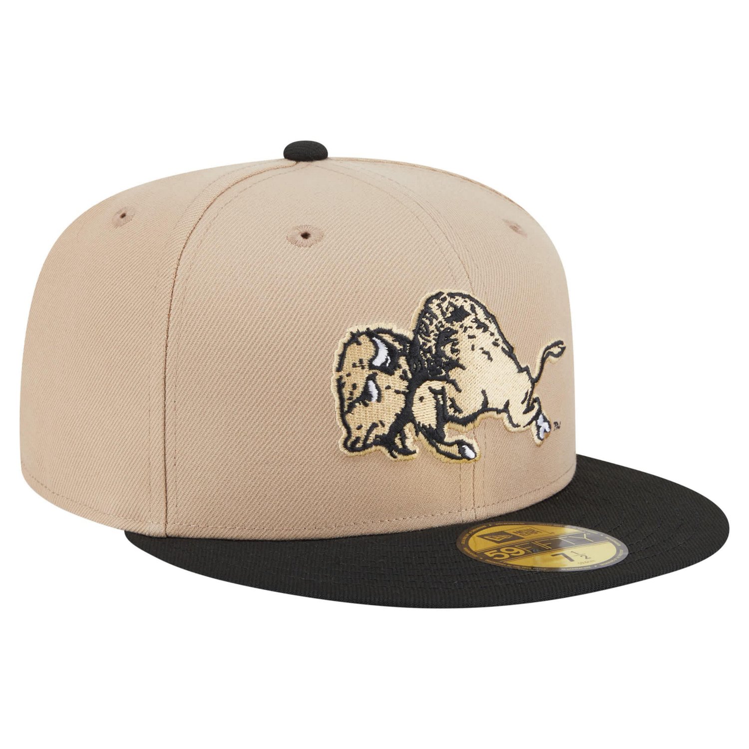 New Era Colorado Buffaloes Throwback Two-Tone 59FIFTY Fitted Hat - view number 3