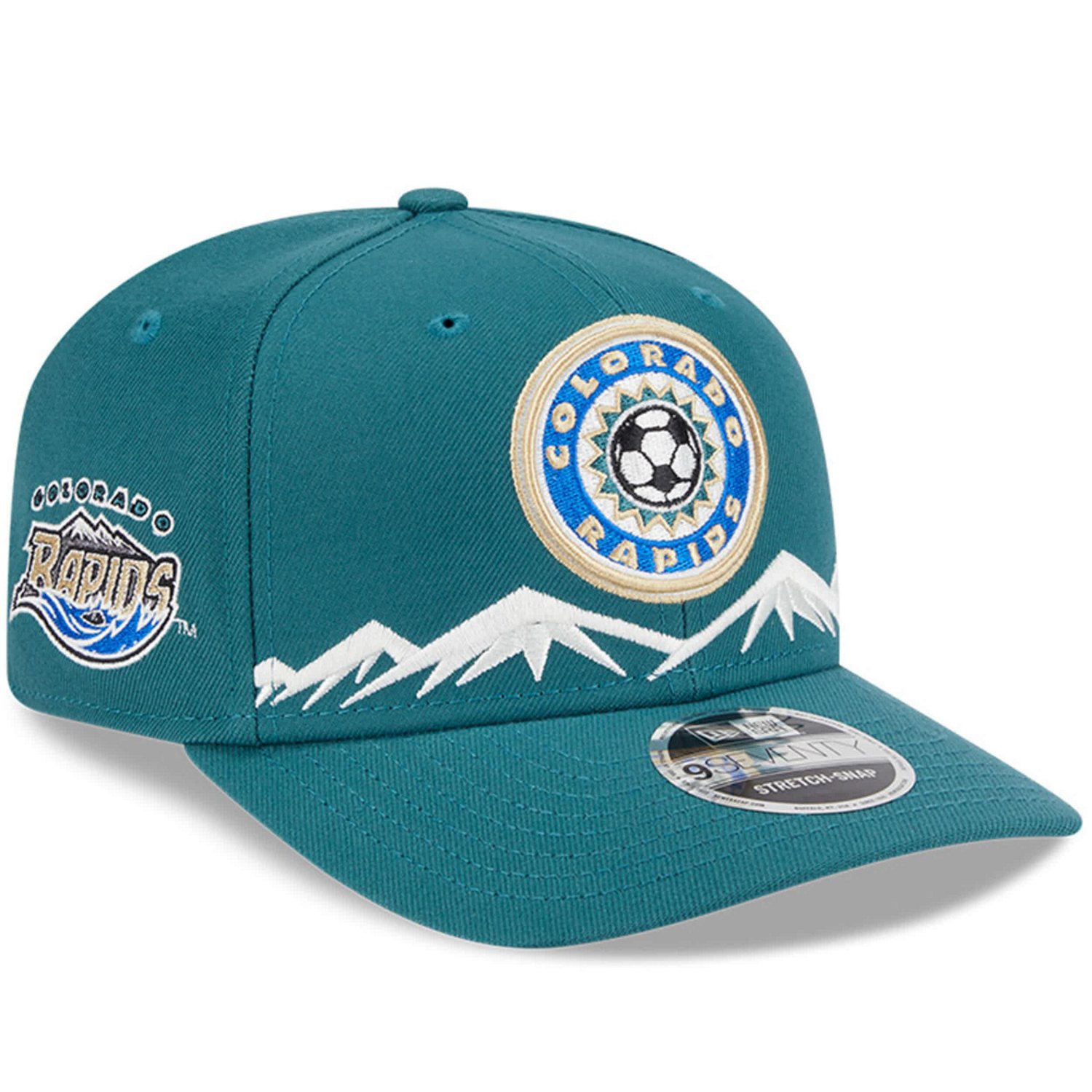 New Era Colorado Rapids 2025 Third 9SEVENTY Stretch-Snap Hat - view number 3