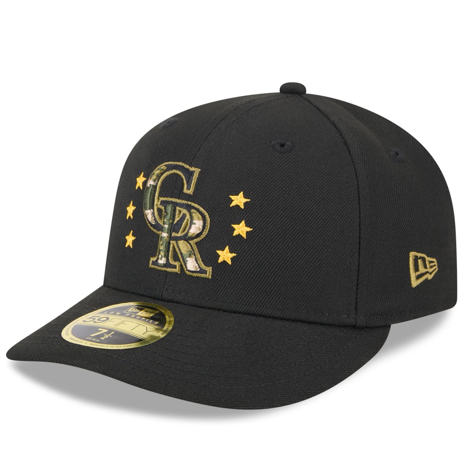 New Era Colorado Rockies 2024 Armed Forces Day Low Profile 59FIFTY Fitted Hat                                                    - view number 3
