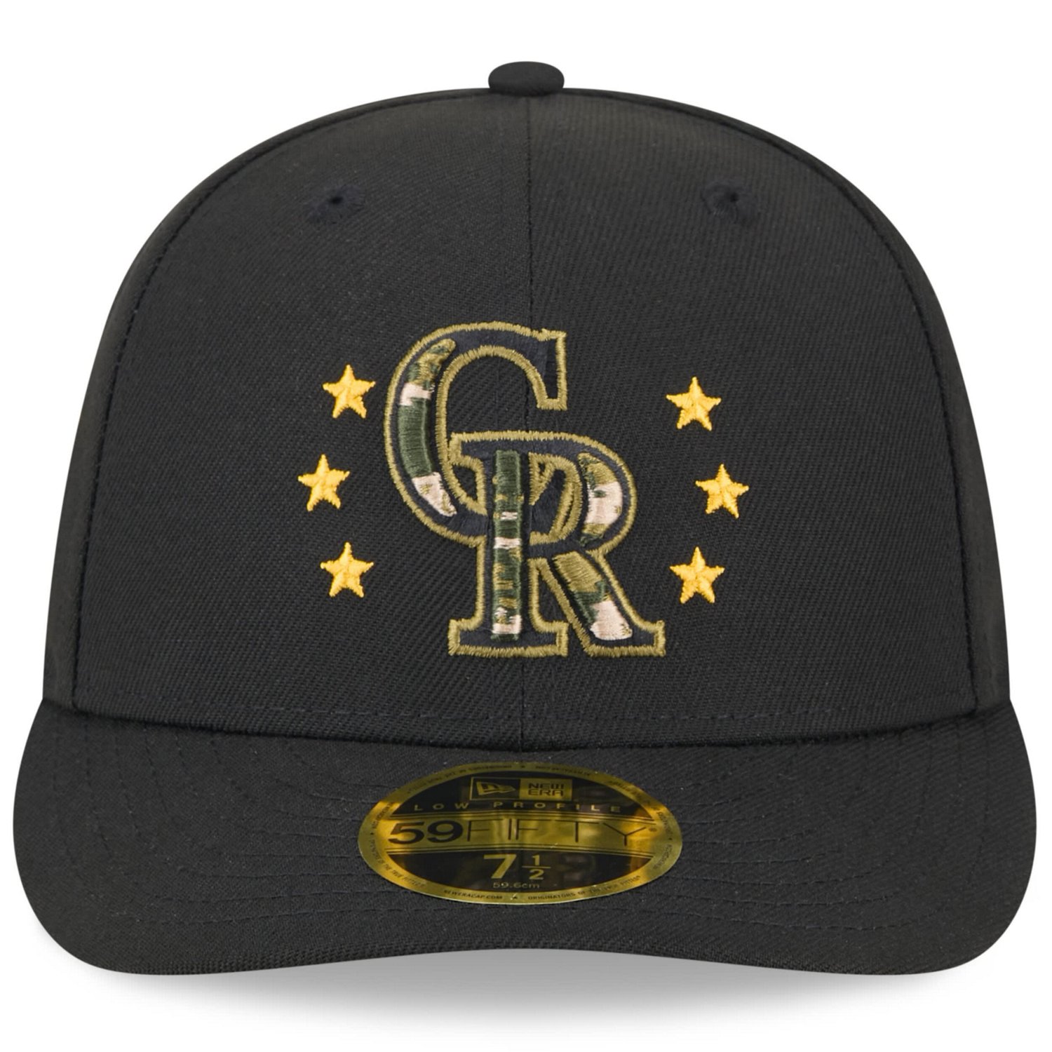 New Era Colorado Rockies 2024 Armed Forces Day Low Profile 59FIFTY Fitted Hat                                                    - view number 2