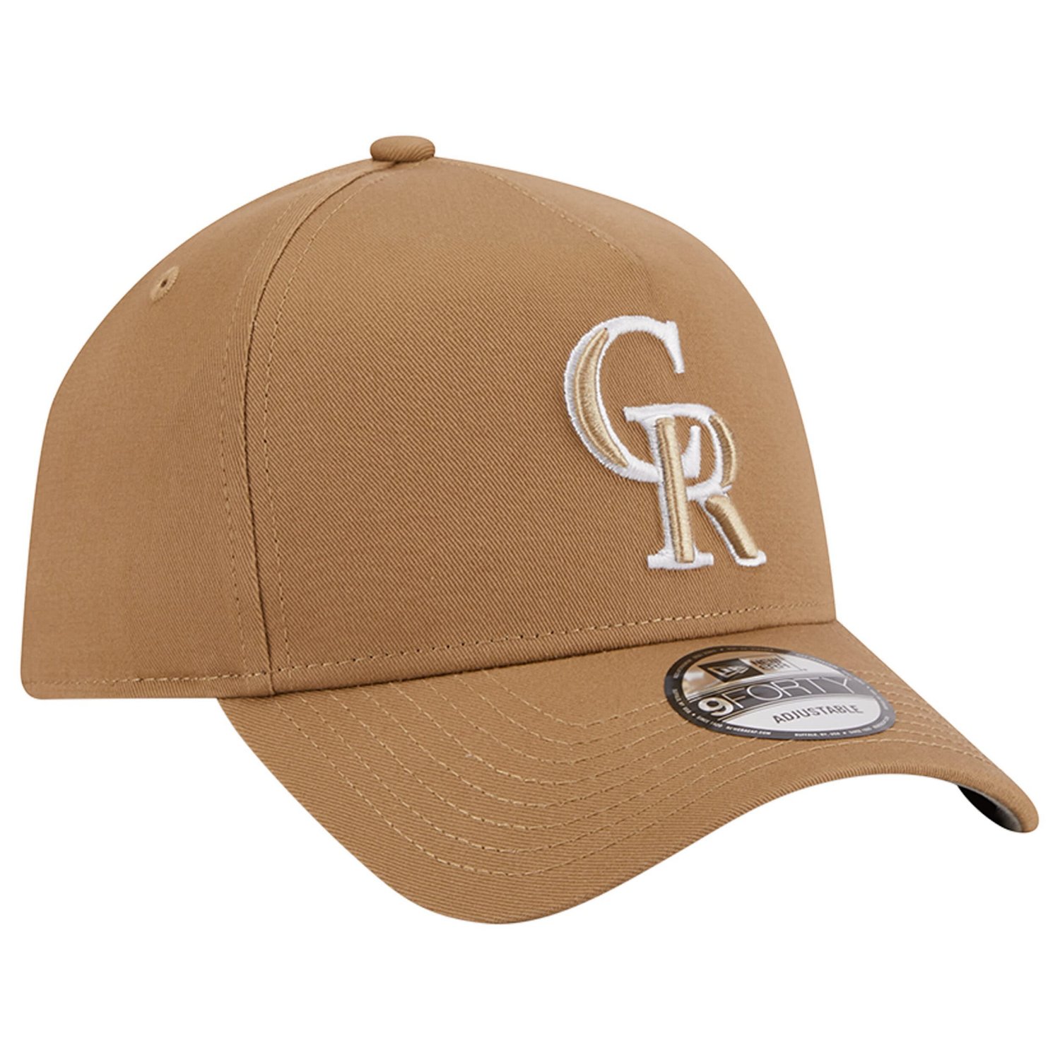 New Era Colorado Rockies A-Frame 9FORTY Adjustable Hat - view number 3