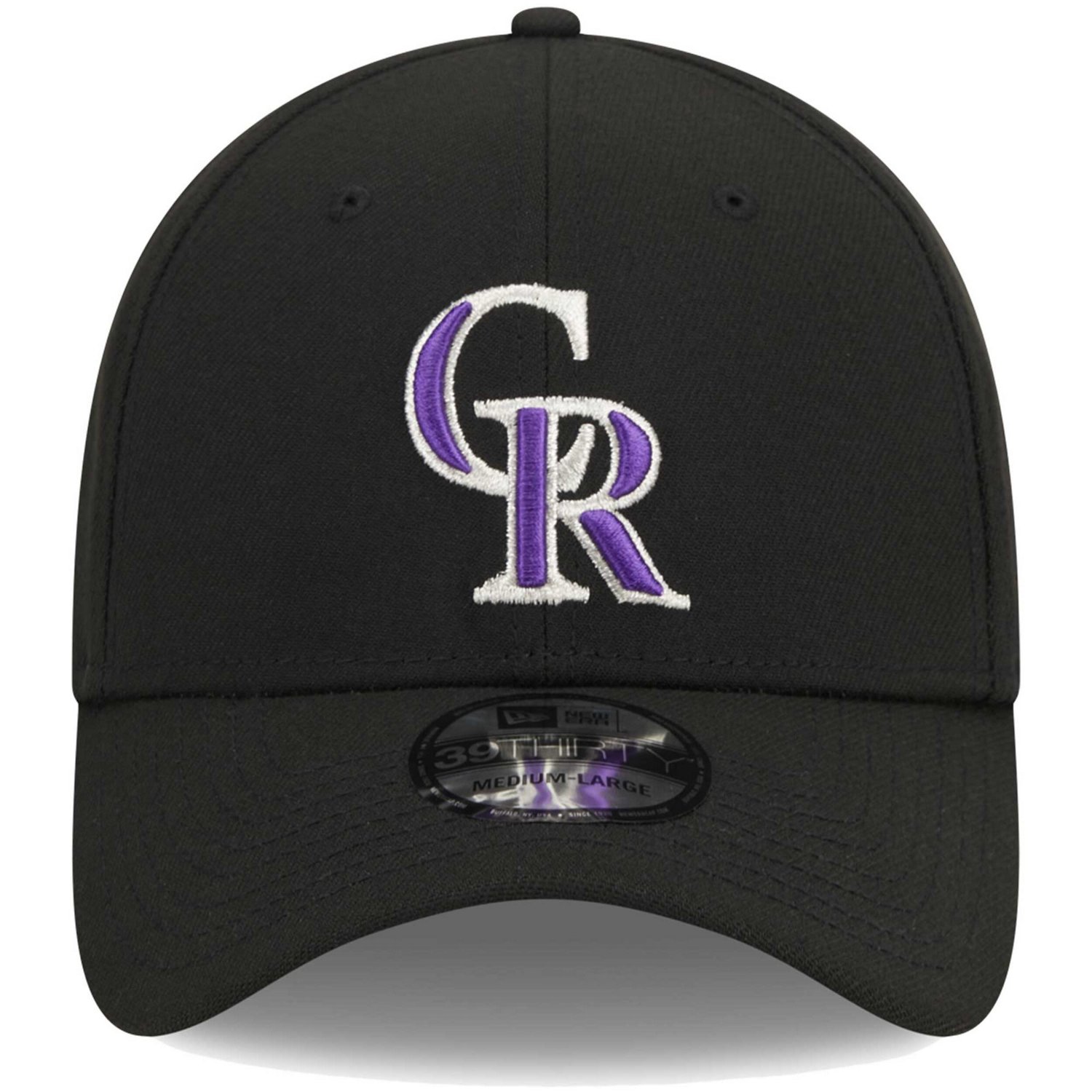 New Era Colorado Rockies Logo 39THIRTY Flex Hat - view number 2