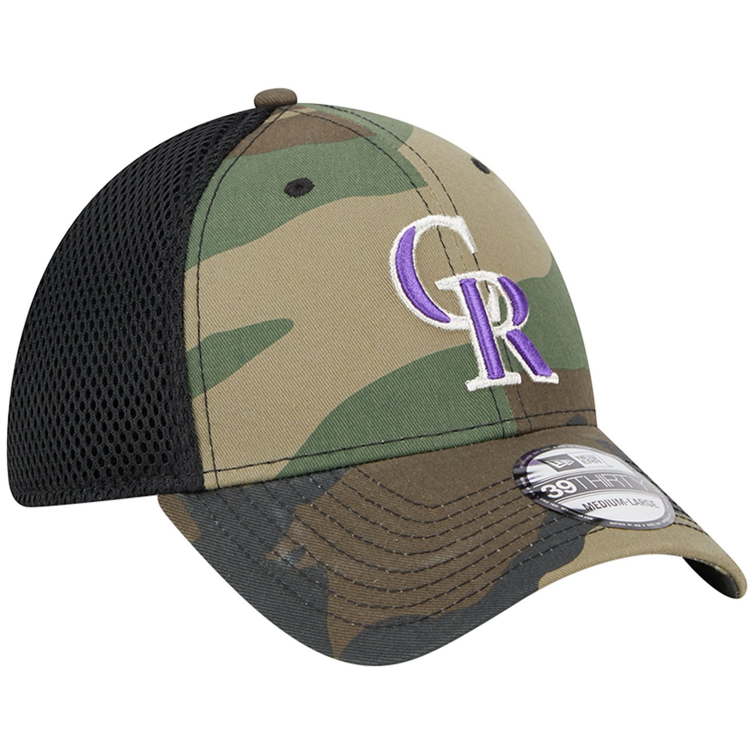 New Era Colorado Rockies Team Neo 39THIRTY Flex Hat - view number 3