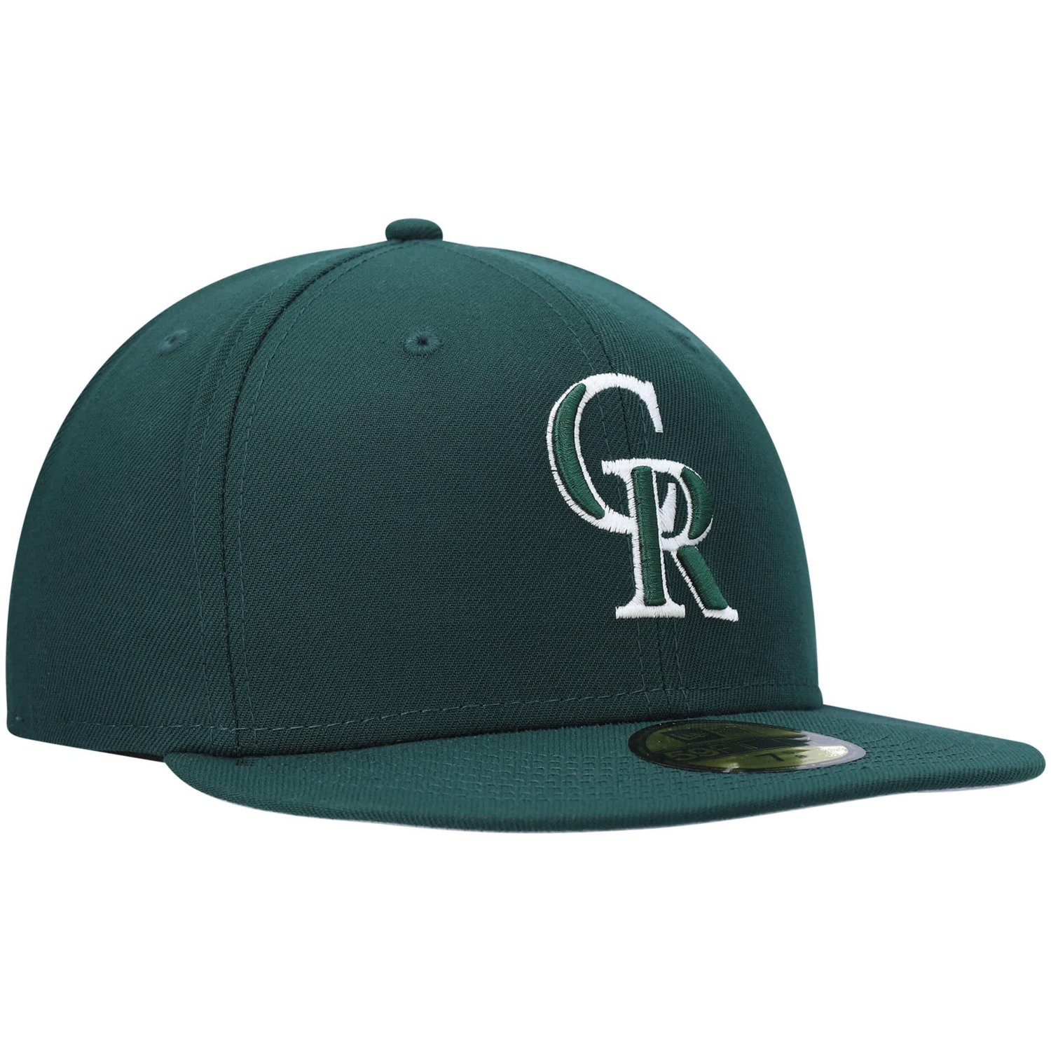 New Era Colorado Rockies White Logo 59FIFTY Fitted Hat - view number 3