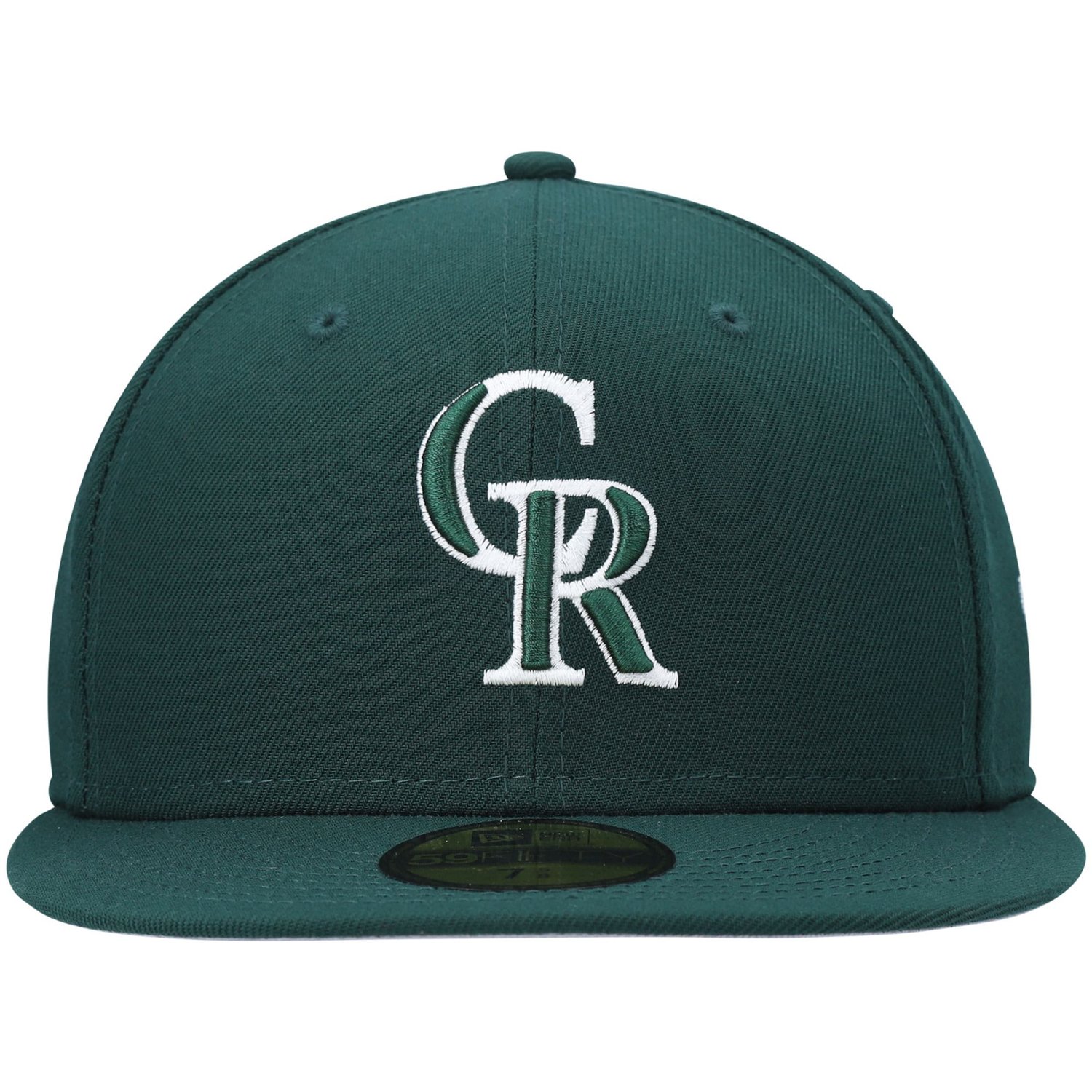 New Era Colorado Rockies White Logo 59FIFTY Fitted Hat - view number 2