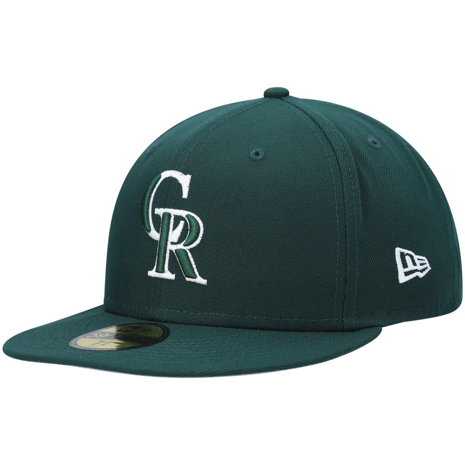 New Era Colorado Rockies White Logo 59FIFTY Fitted Hat