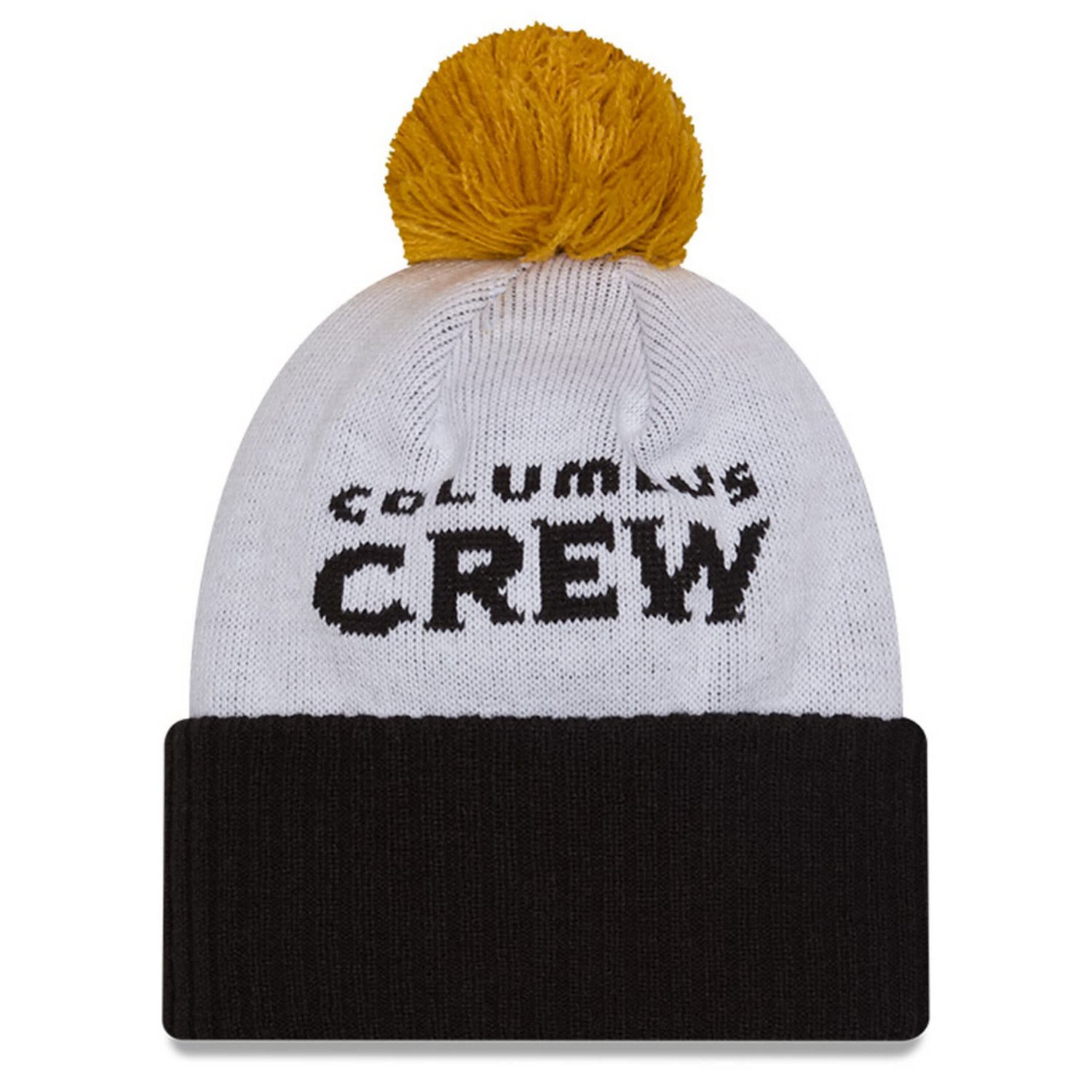 New Era Columbus Crew 2025 Jersey Hook Cuffed Knit Hat With Pom - view number 3
