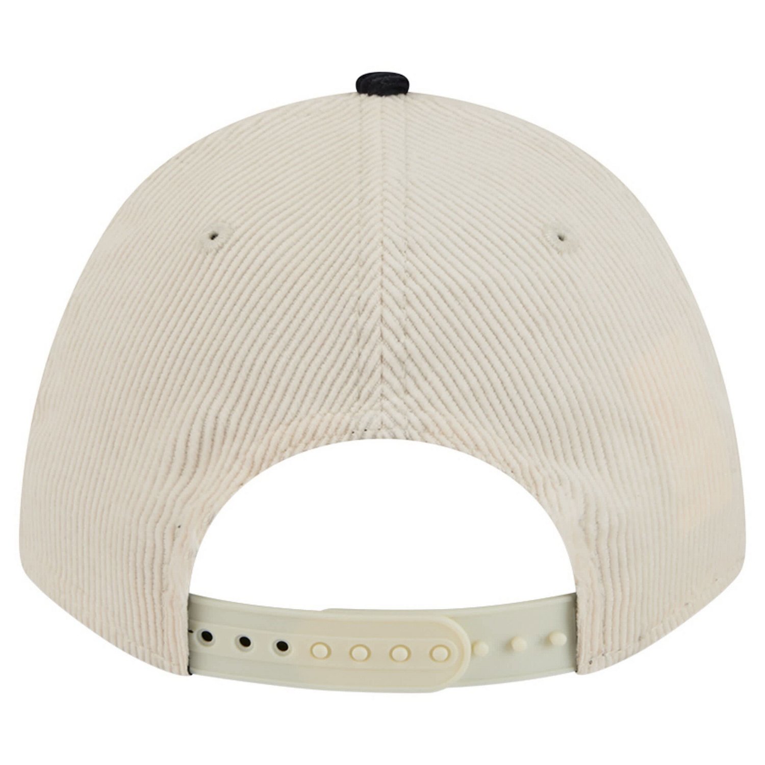 New Era Cream Georgia Tech Yellow Jackets Arch Two-Tone Corduroy 9FORTY A-Frame Adjustable Hat - view number 4
