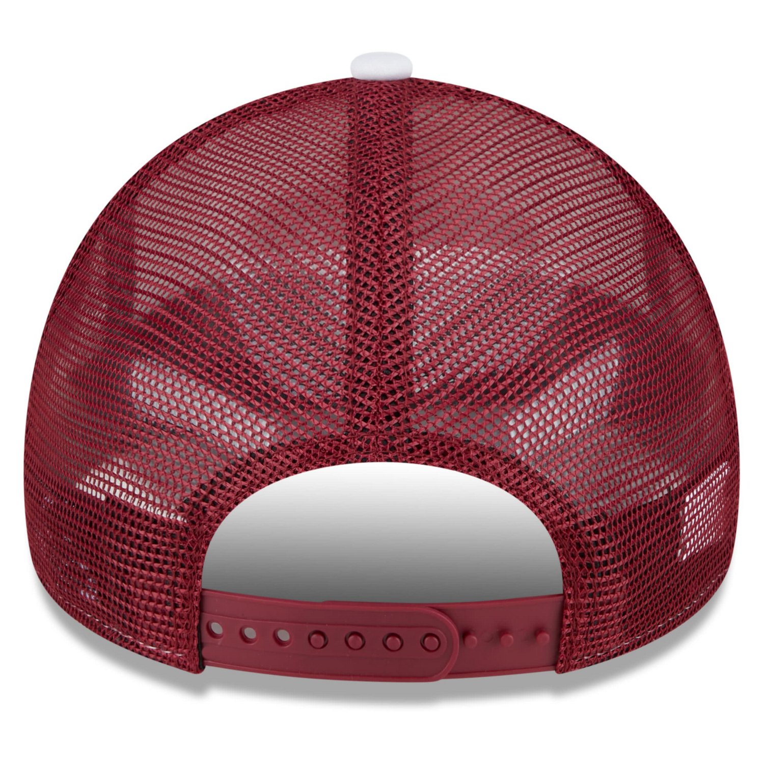New Era /Crimson Washington State Cougars Court Sport Foam A-Frame 9FORTY Adjustable Trucker Hat                                 - view number 4