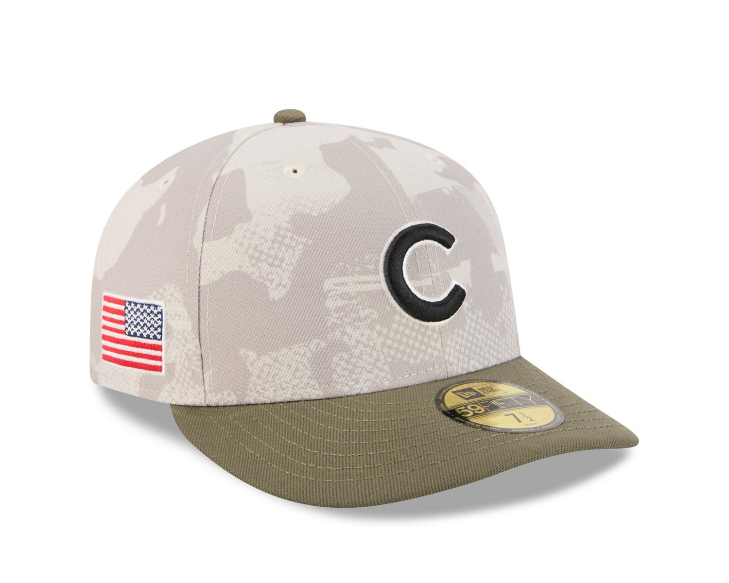 New Era Cubs '25 Armed Forces 5950 Cap - view number 4