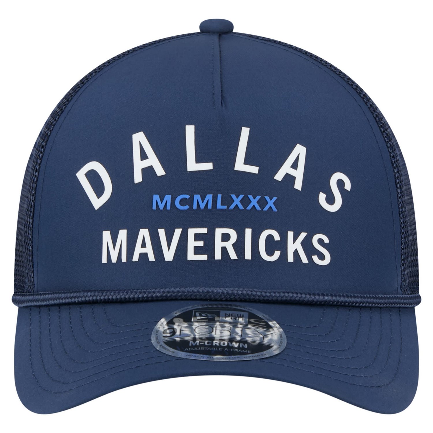 New Era Dallas Mavericks Minimalist 9FORTY M-Crown Adjustable Hat - view number 2