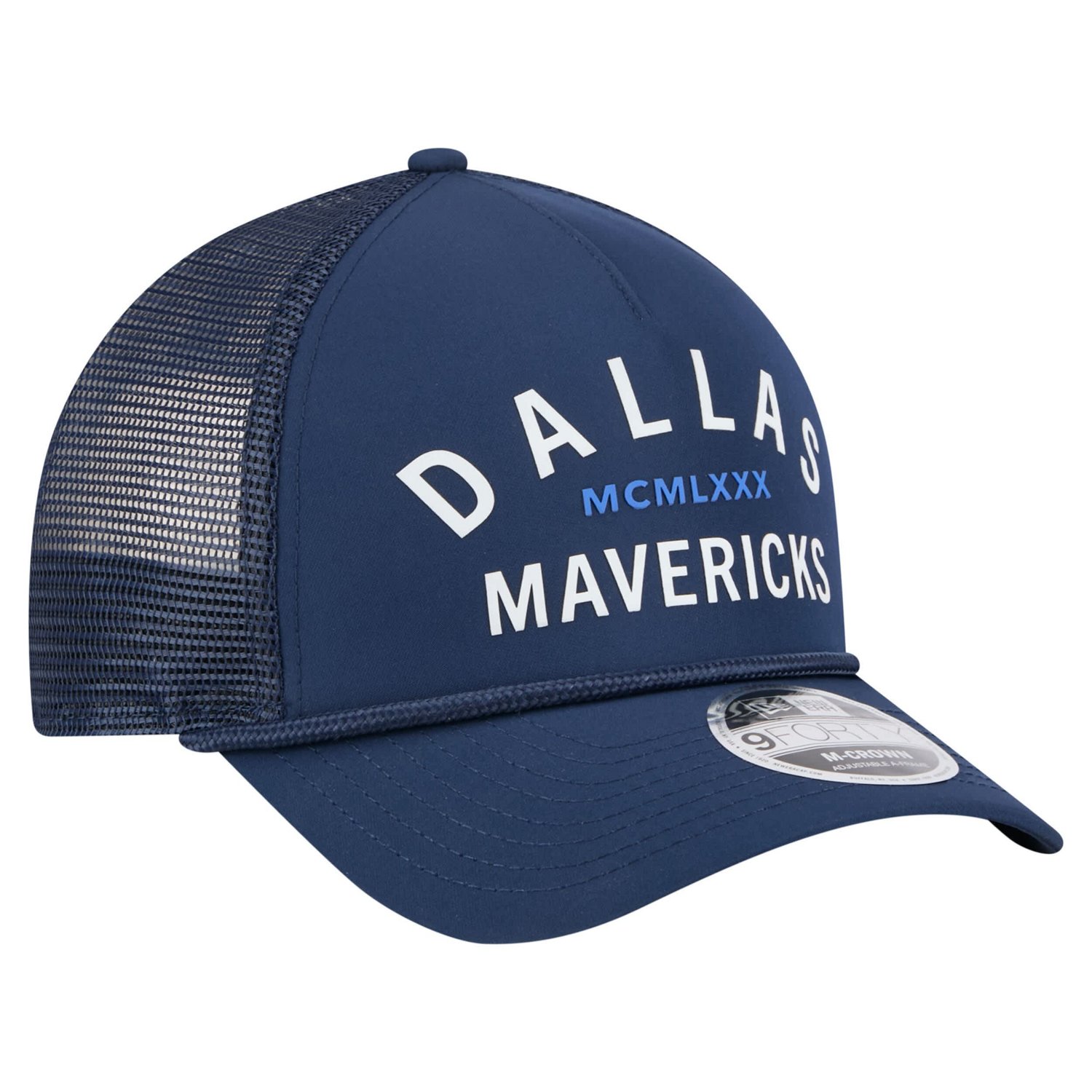 New Era Dallas Mavericks Minimalist 9FORTY M-Crown Adjustable Hat - view number 3