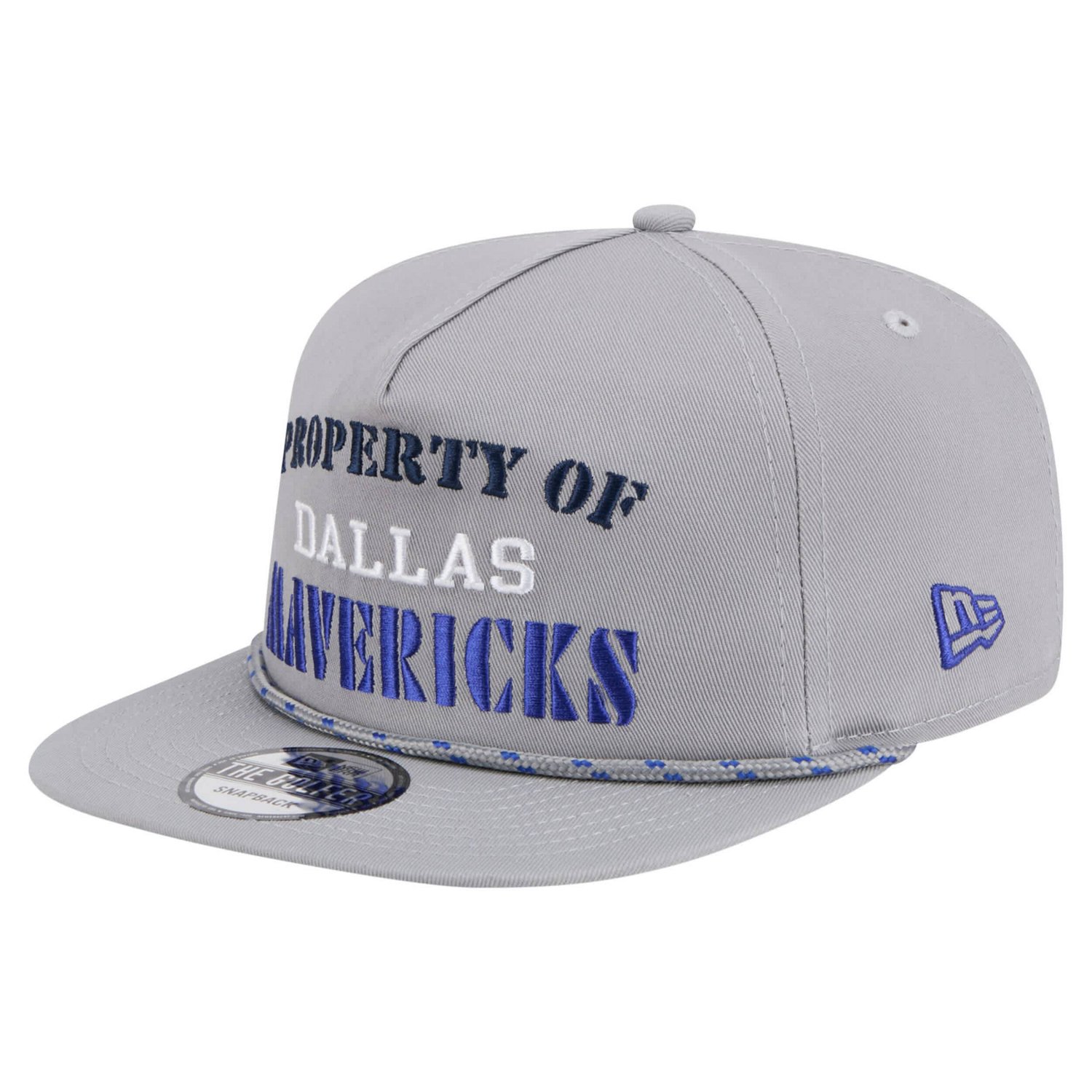 New Era Dallas Mavericks Throwback Property Of Golfer Snapback Hat - view number 3