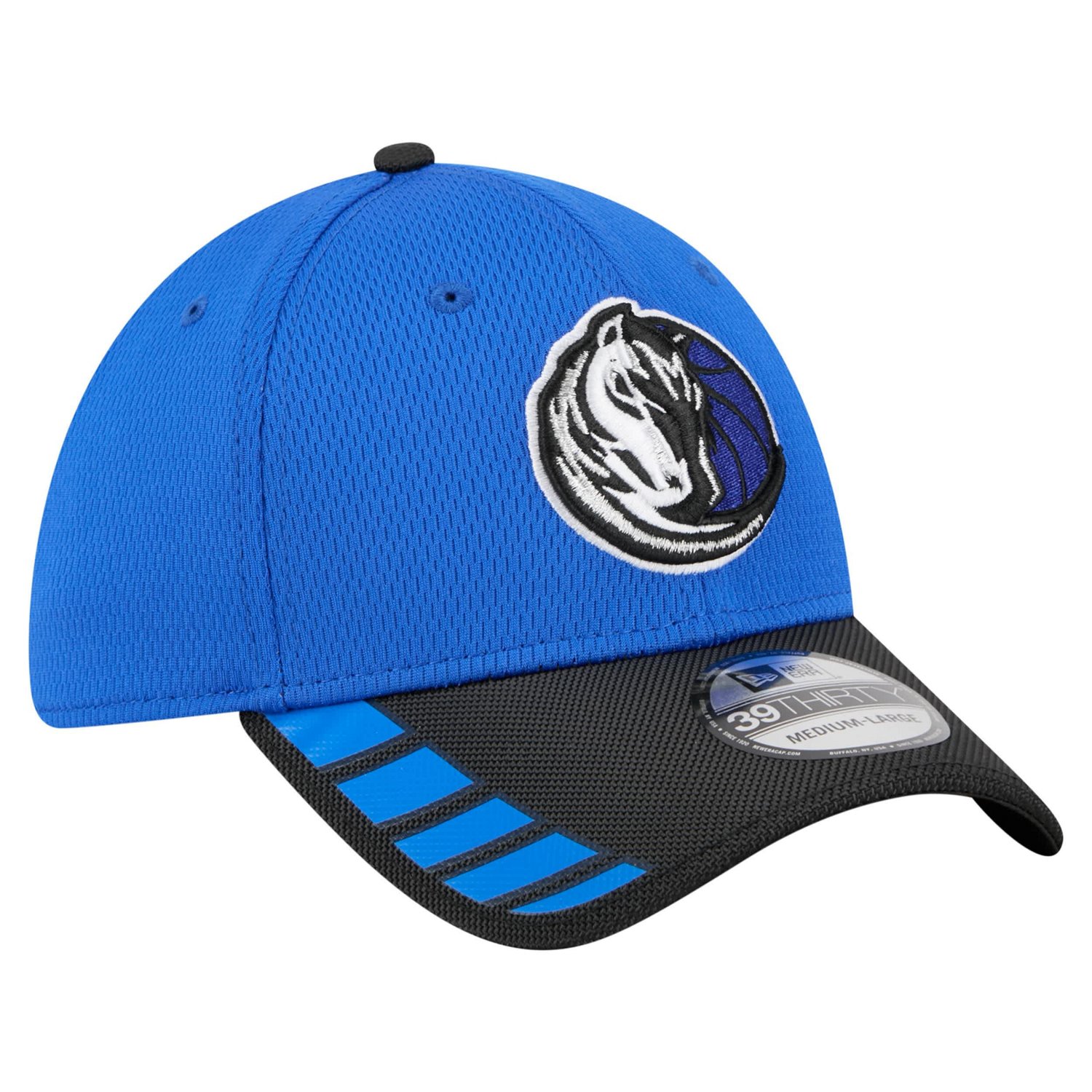 New Era Dallas Mavericks Visor Hit 39THIRTY Flex Hat - view number 3