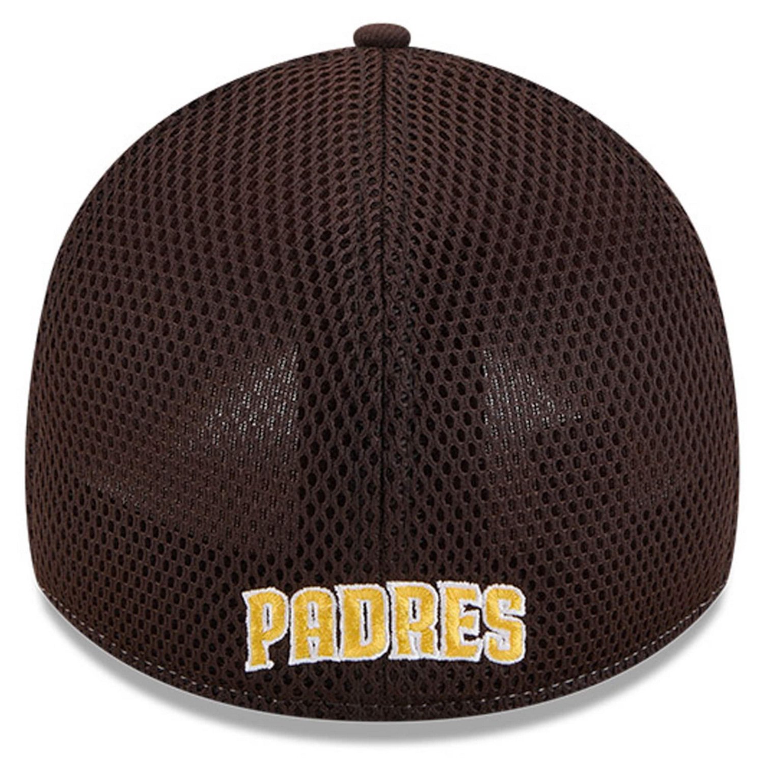 New Era Dark Brown San Diego Padres 2025 Spring Training 39THIRTY Flex Hat                                                       - view number 4