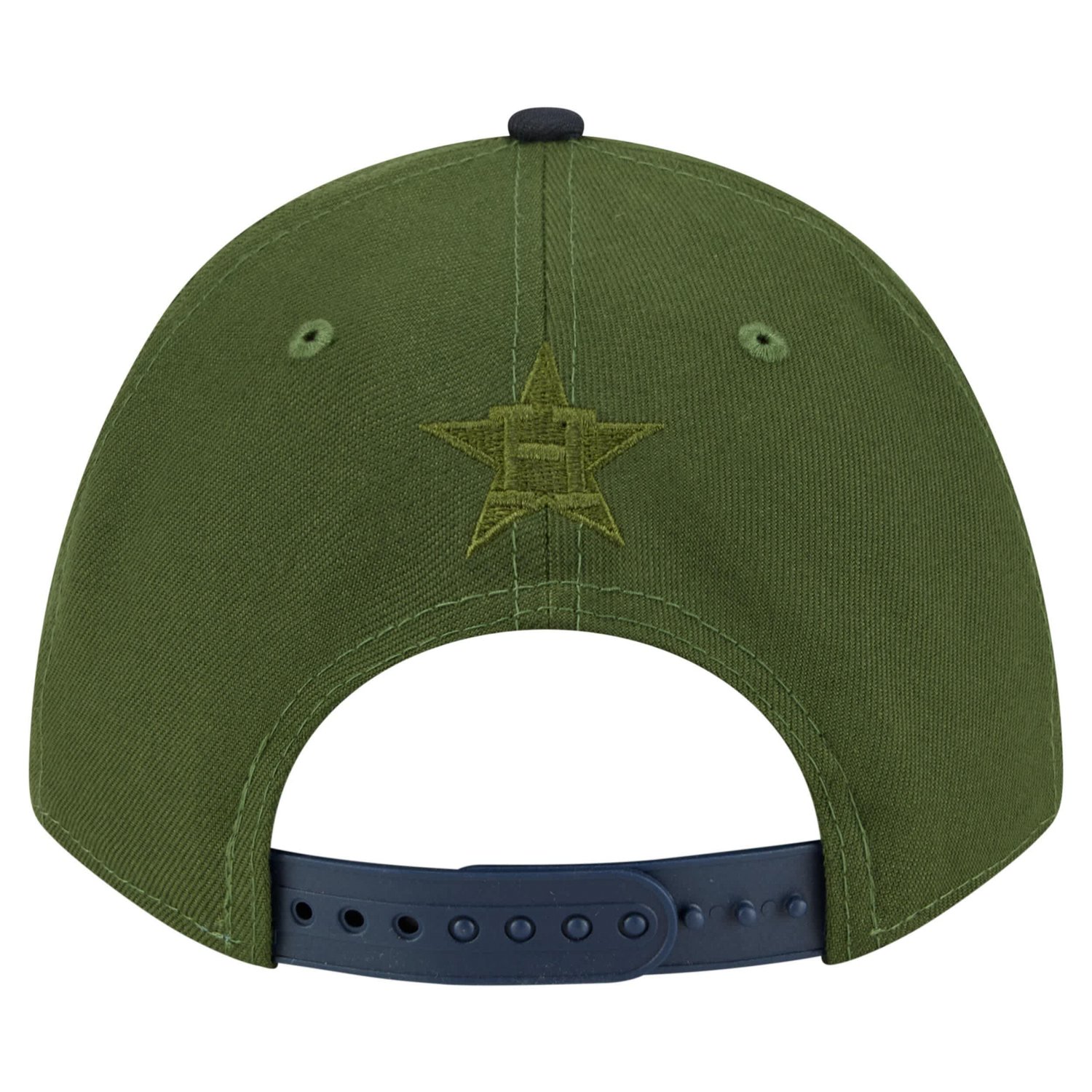 New Era Dark Houston Astros City Feature 9FORTY A-Frame Adjustable Hat - view number 4